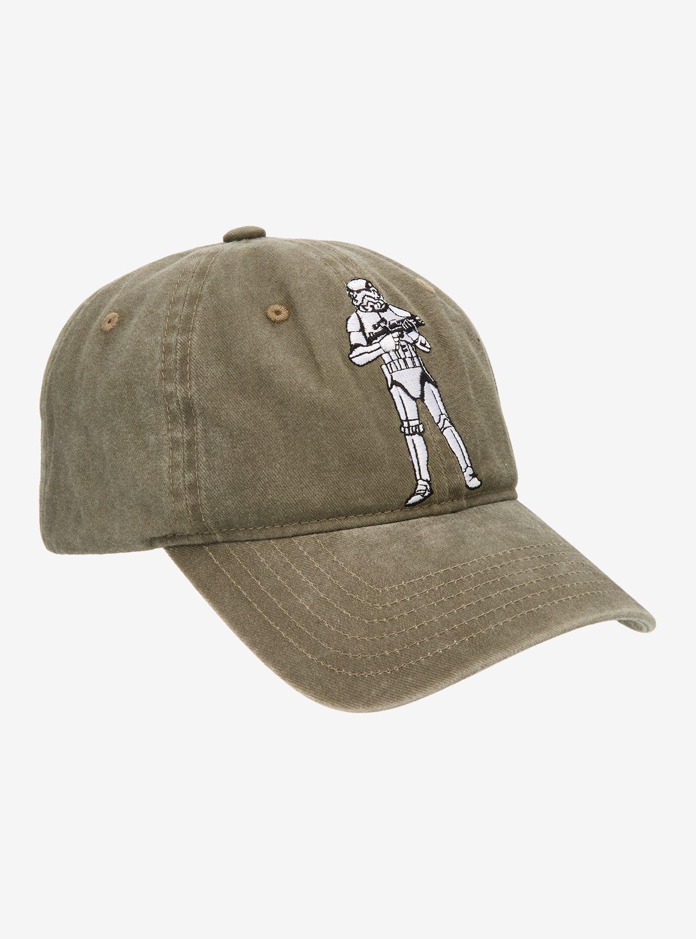 Star Wars Stormtrooper Embroidered Ball Cap - BoxLunch Exclusive, , hi-res
