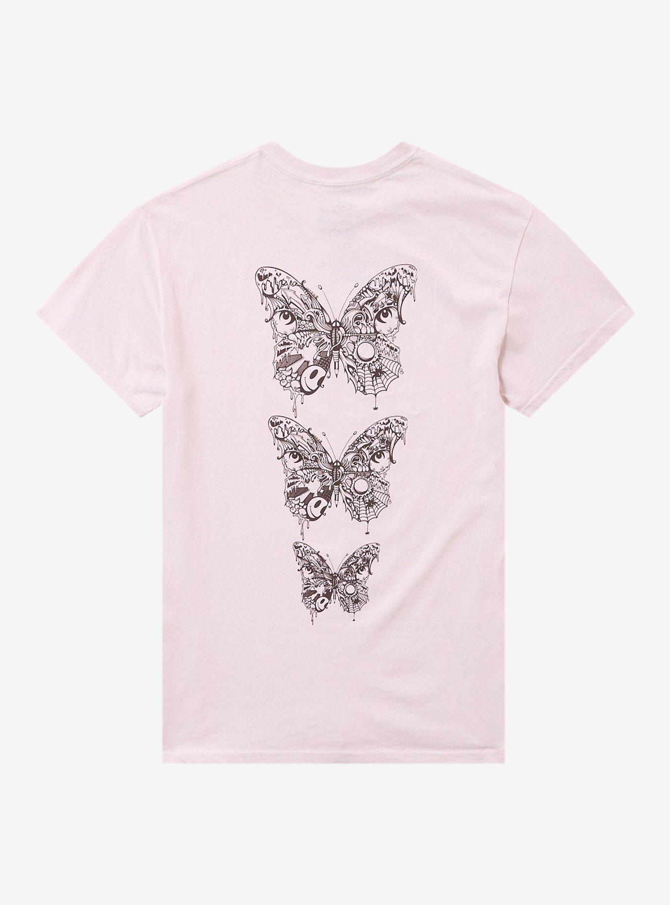 Stone Temple Pilots Butterflies Boyfriend Fit Girls T-Shirt, , hi-res