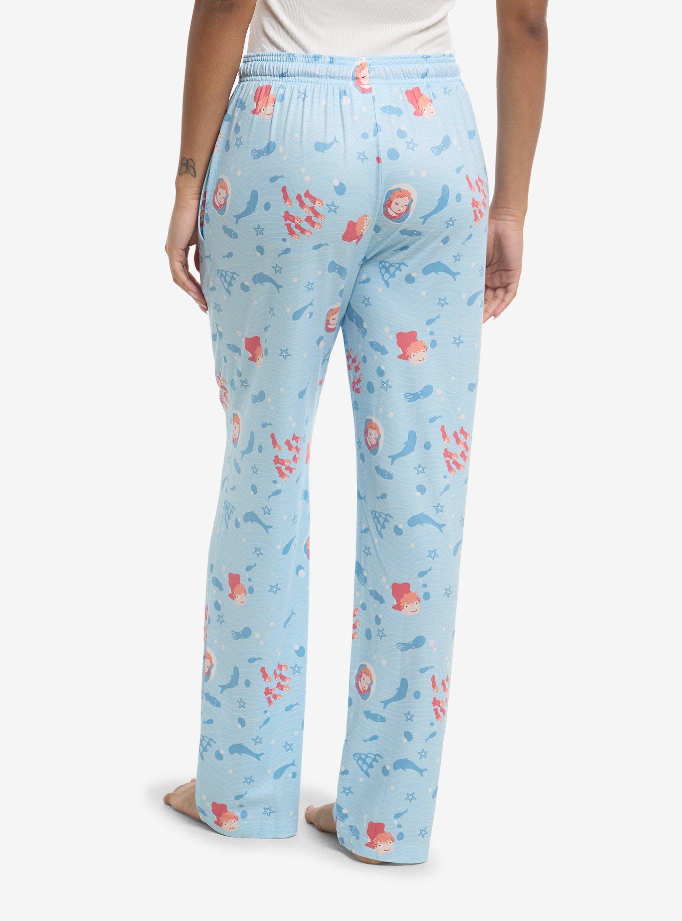 Studio Ghibli® Ponyo Ocean Creatures Pajama Pants, , hi-res