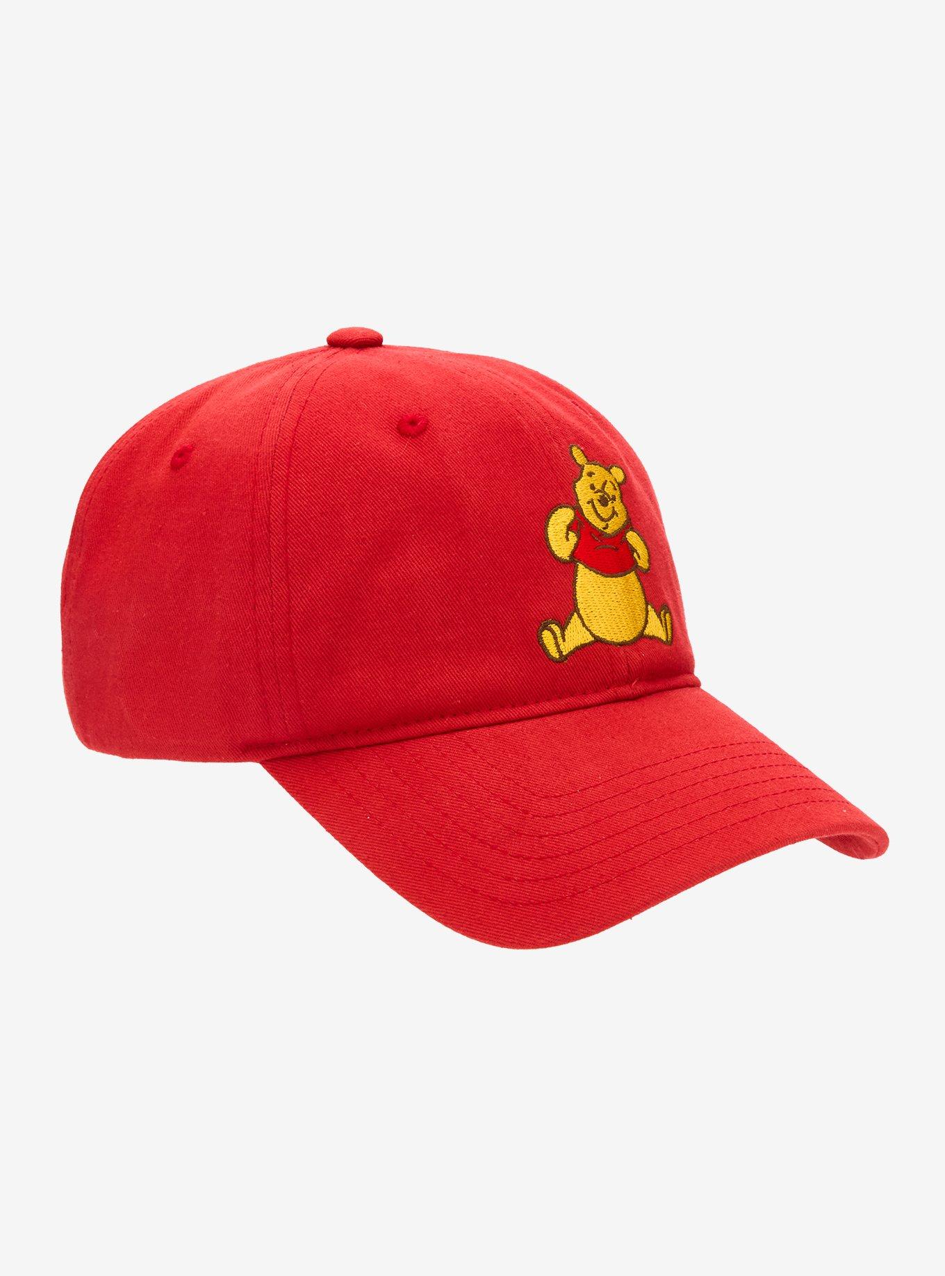 Disney Winnie the Pooh Embroidered Pooh Bear Ball Cap - BoxLunch Exclusive, , hi-res