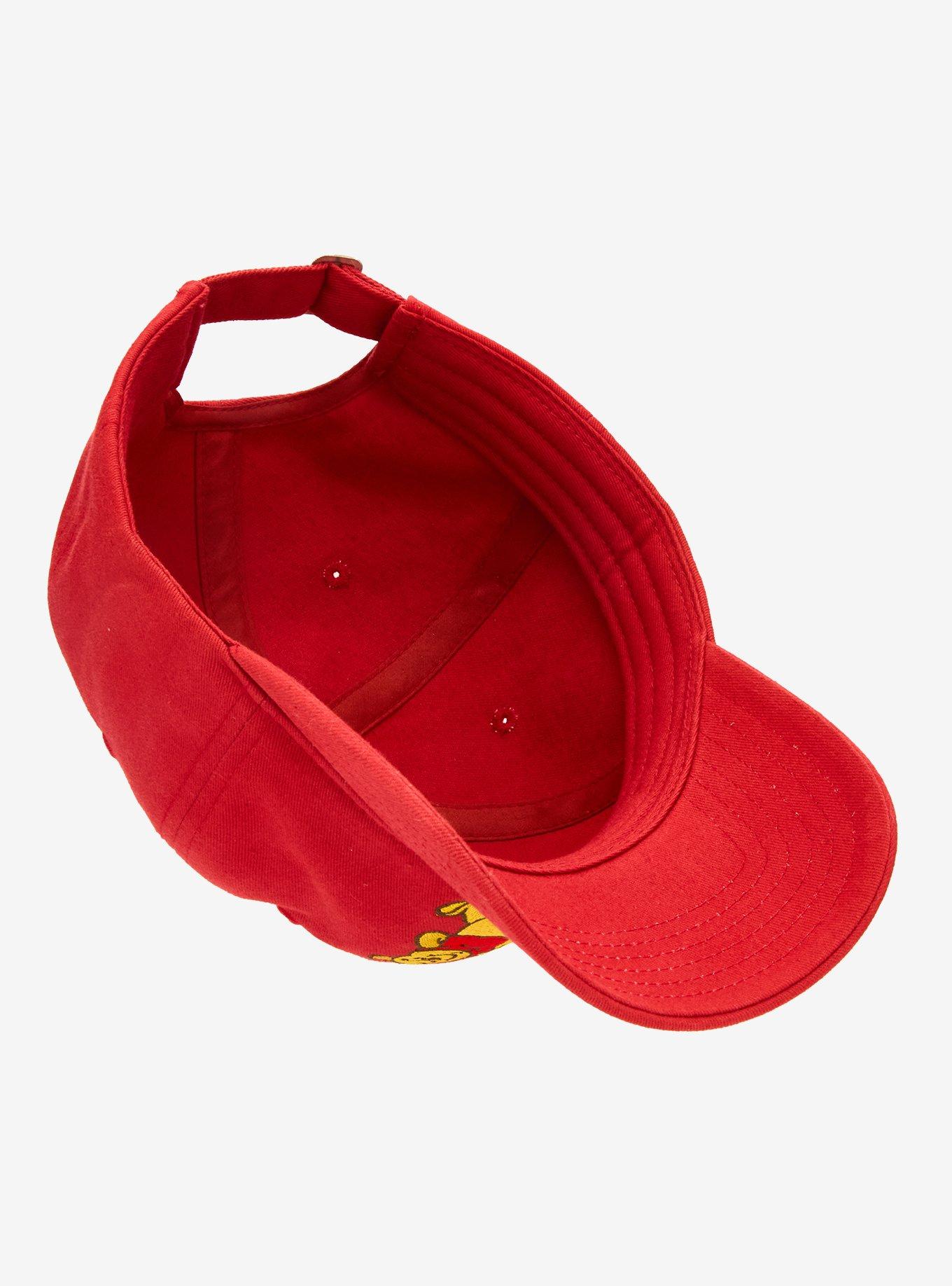 Disney Winnie the Pooh Embroidered Pooh Bear Ball Cap - BoxLunch Exclusive, , alternate