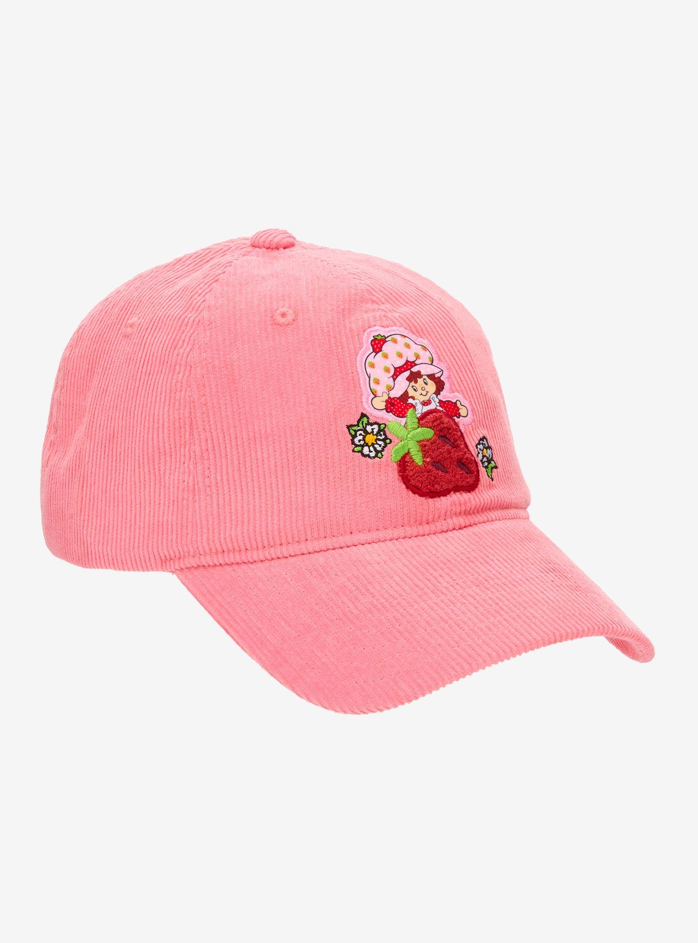Strawberry Shortcake Strawberry Pink Ball Cap — BoxLunch Exclusive, , hi-res