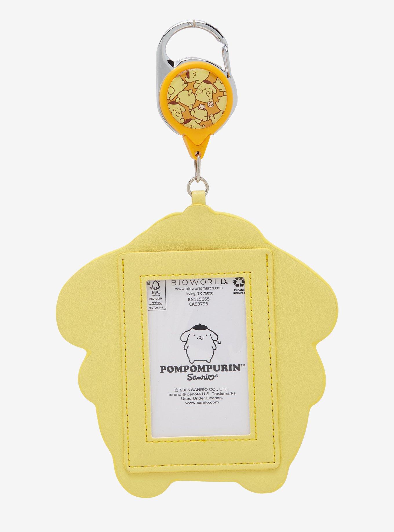 Sanrio Pompompurin Figural Retractable Lanyard - BoxLunch Exclusive, , hi-res