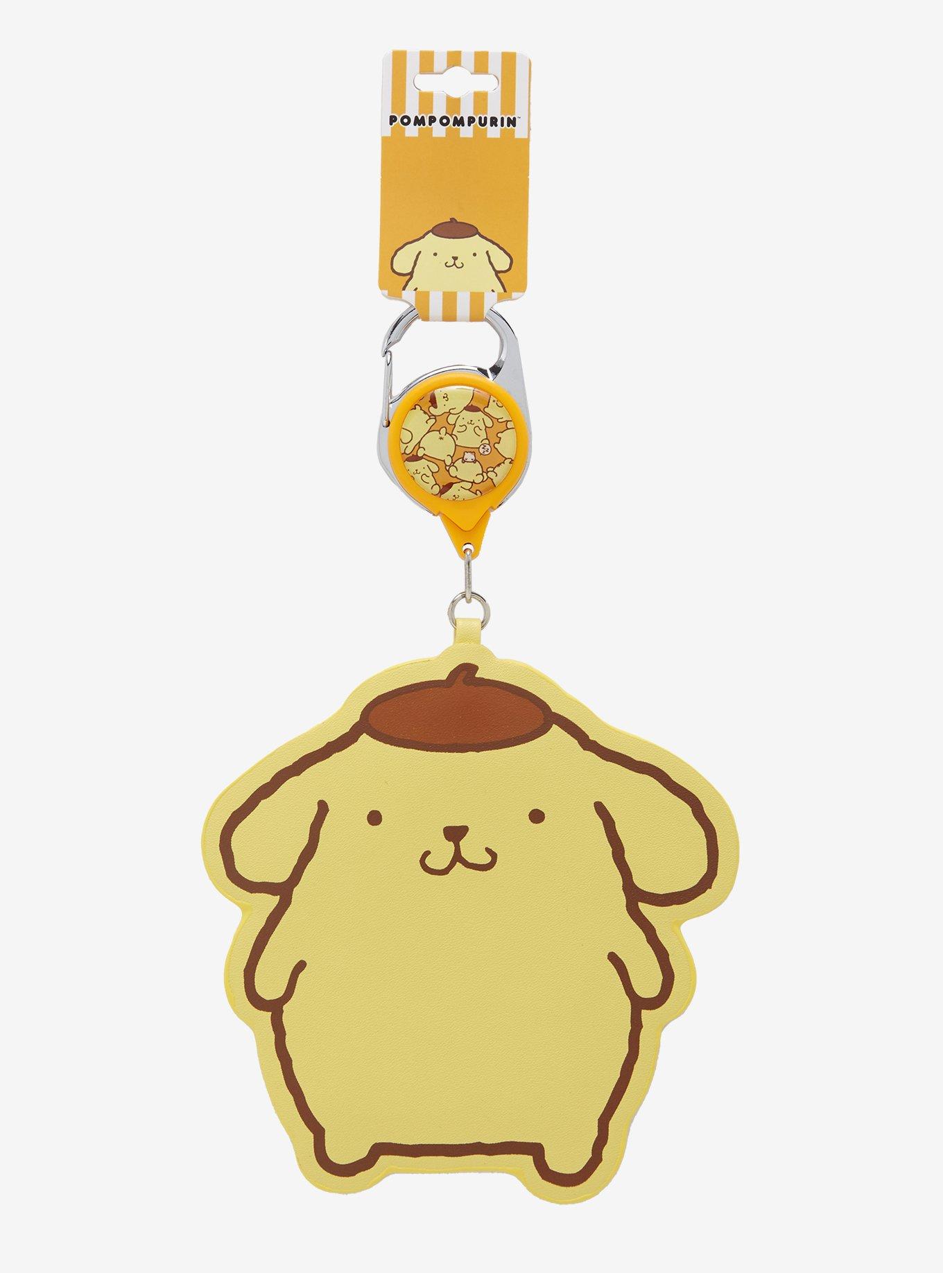 Sanrio Pompompurin Figural Retractable Lanyard - BoxLunch Exclusive, , alternate