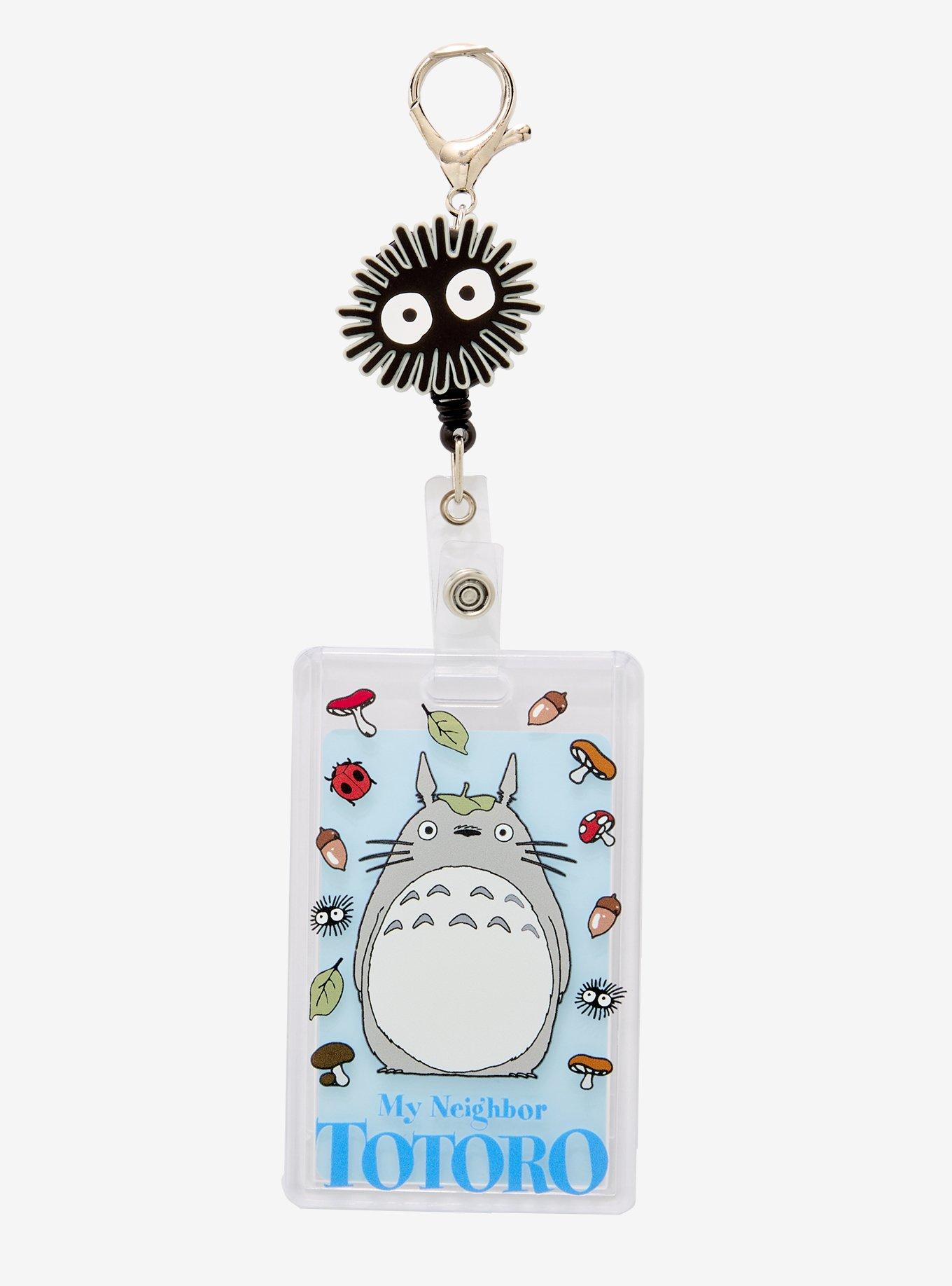 Studio Ghibli® My Neighbor Totoro Mushrooms Acrylic Retractable Lanyard - BoxLunch Exclusive, , hi-res
