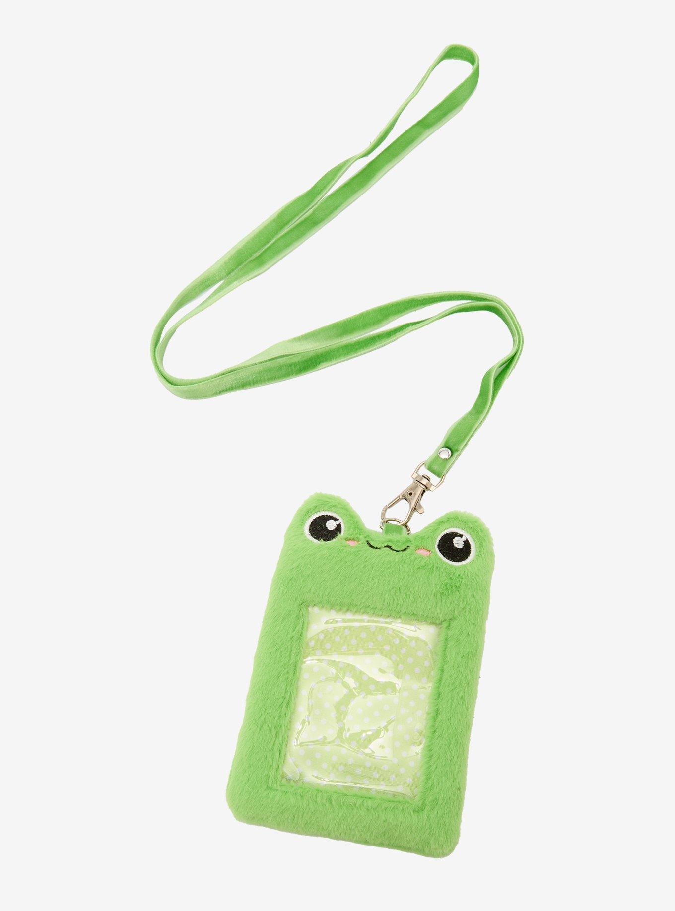 Frog Plush Lanyard - BoxLunch Exclusive, , hi-res