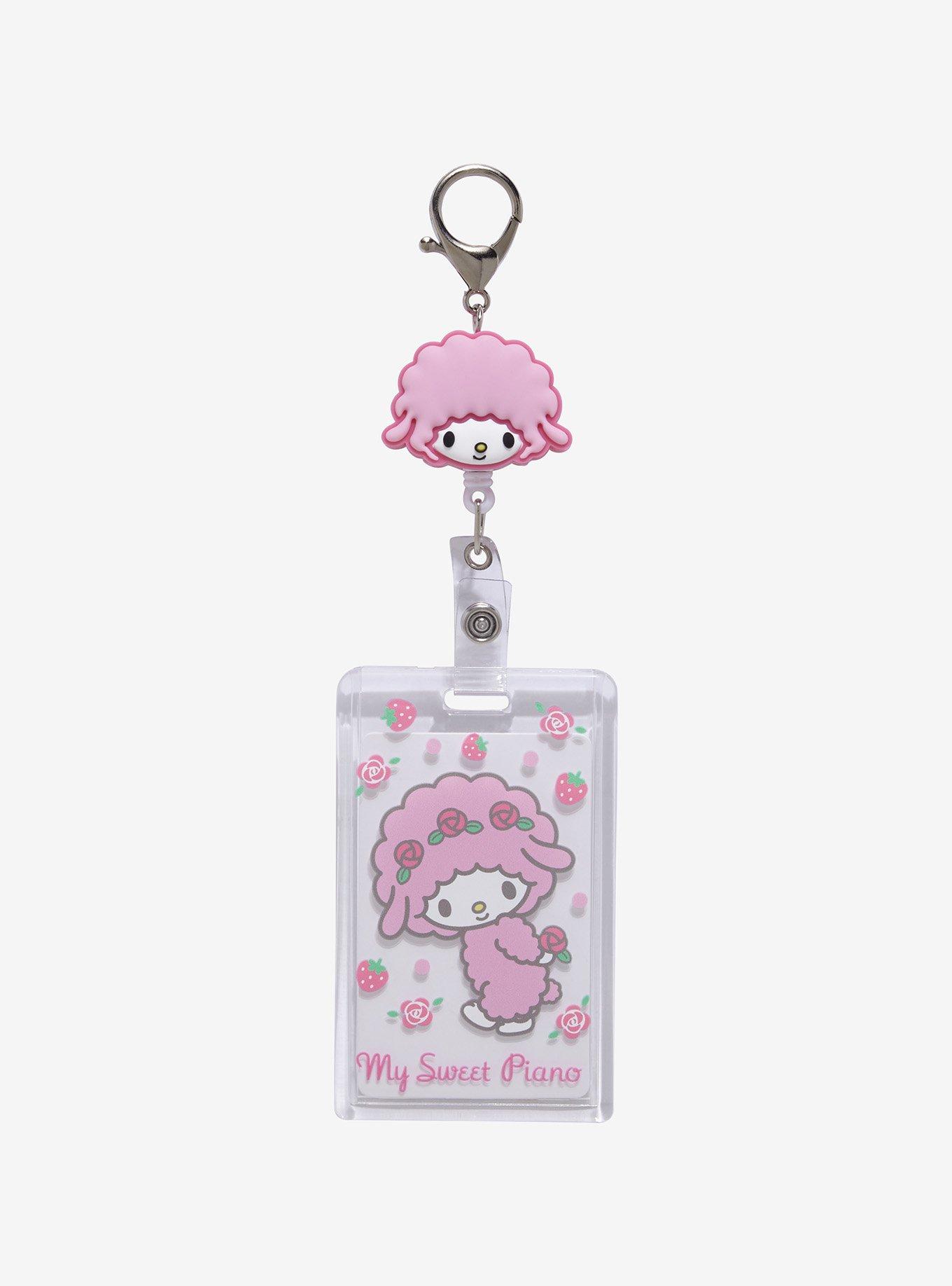 Sanrio My Sweet Piano Floral Retractable Lanyard - BoxLunch Exclusive