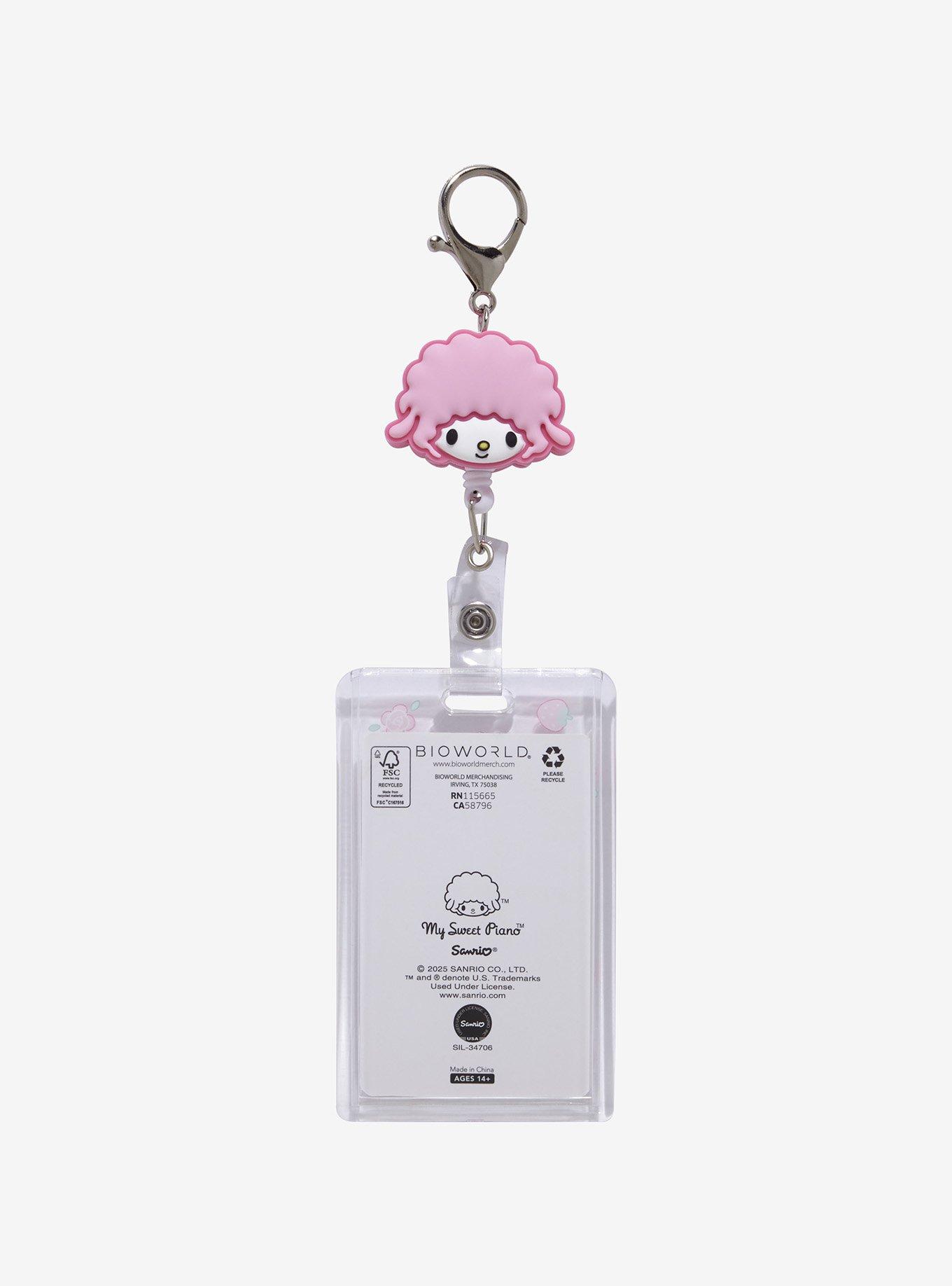 Sanrio My Sweet Piano Floral Retractable Lanyard - BoxLunch Exclusive