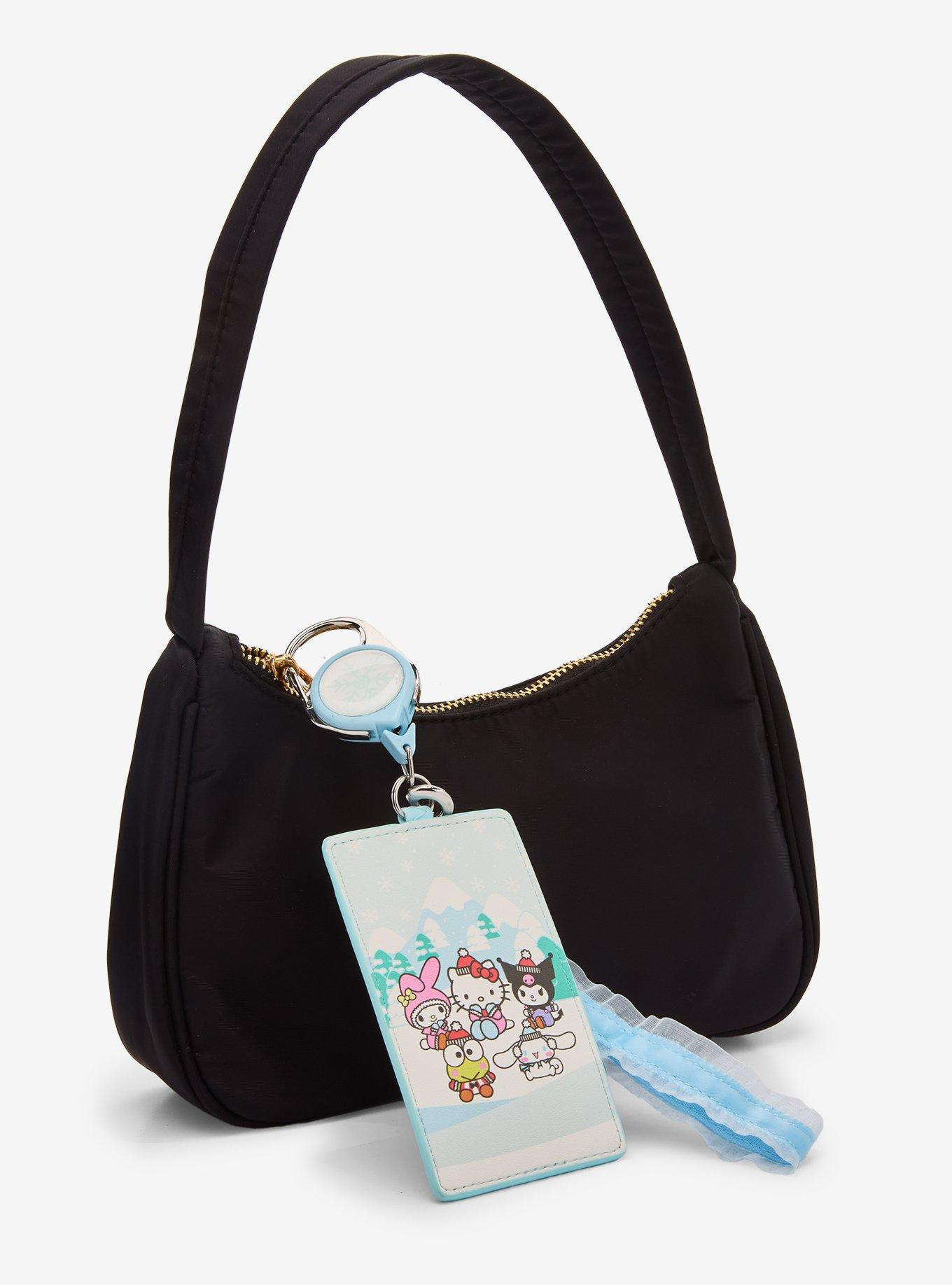 Loungefly Sanrio Hello Kitty and Friends Winter Ruffle Retractable Lanyard &mdash; BoxLunch Exclusive, , alternate