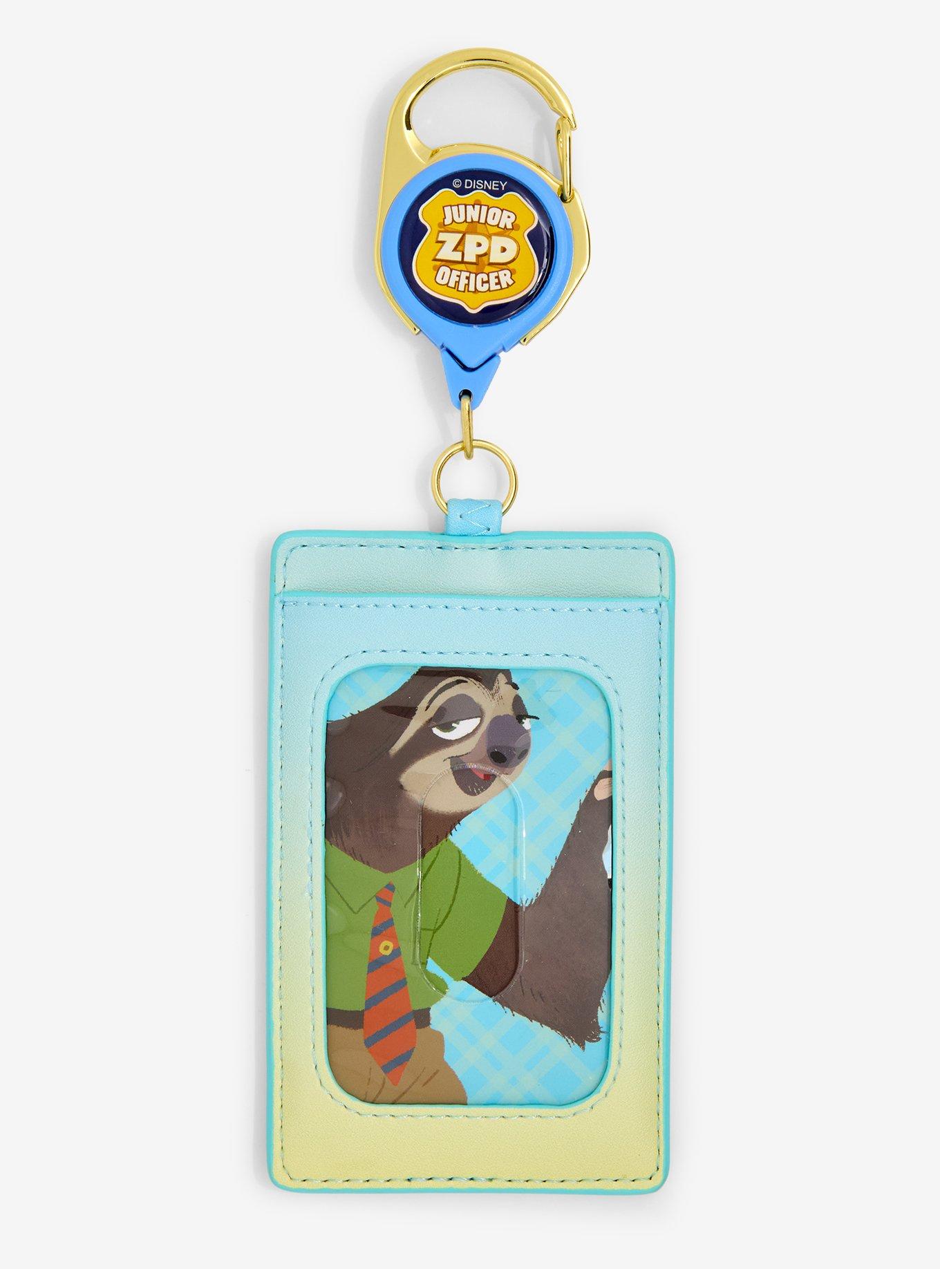 Loungefly Disney Zootopia Nick & Judy ZPD Retractable Lanyard — BoxLunch Exclusive, , hi-res
