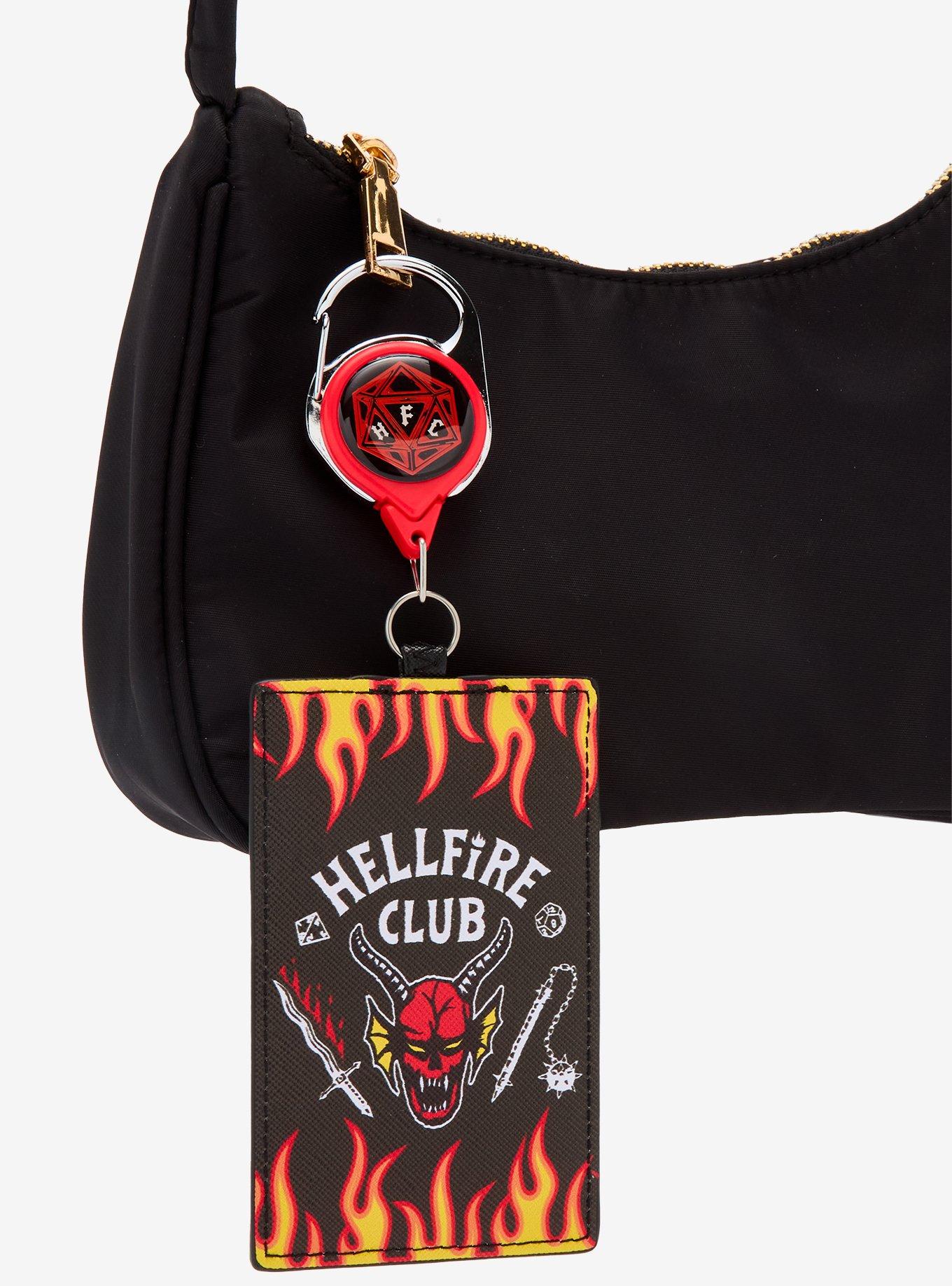 Stranger Things Hellfire Club Retractable Lanyard - BoxLunch Exclusive, , alternate