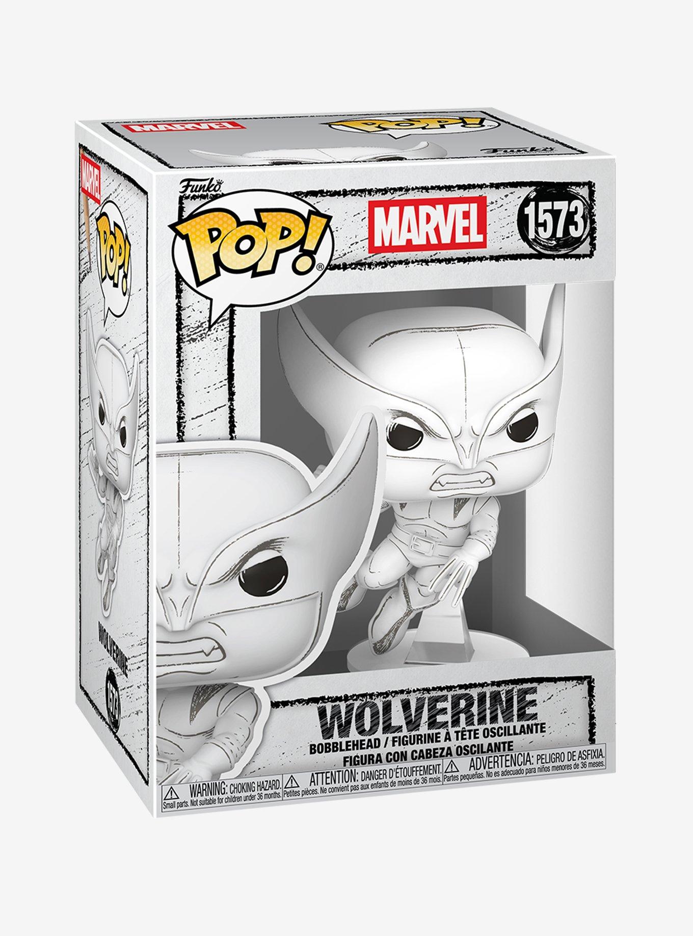 Funko Pop! Marvel Sketched Wolverine Vinyl Bobblehead, , hi-res
