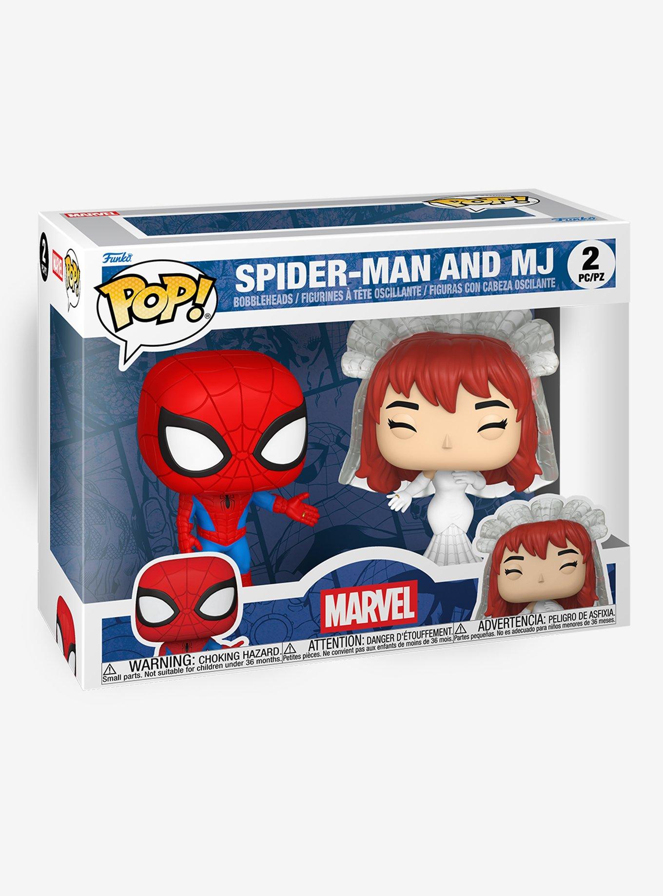 Funko Pop! Marvel Spider-Man and MJ Wedding Vinyl Figure Set, , hi-res