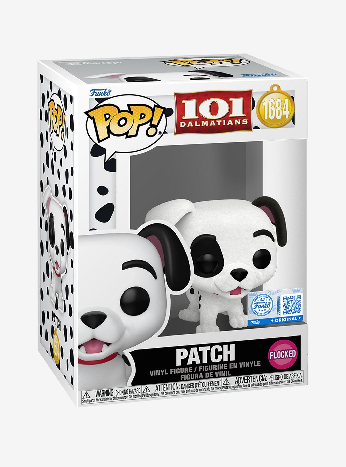 Funko Pop! Disney 101 Dalmatians Patch Flocked Vinyl Figure, , hi-res
