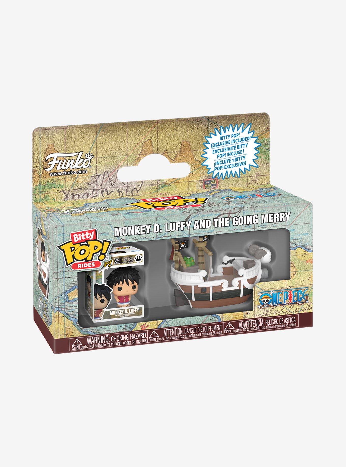 Funko Bitty Pop! Rides One Piece Monkey D. Luffy and The Going Merry Vinyl Figure Set, , alternate
