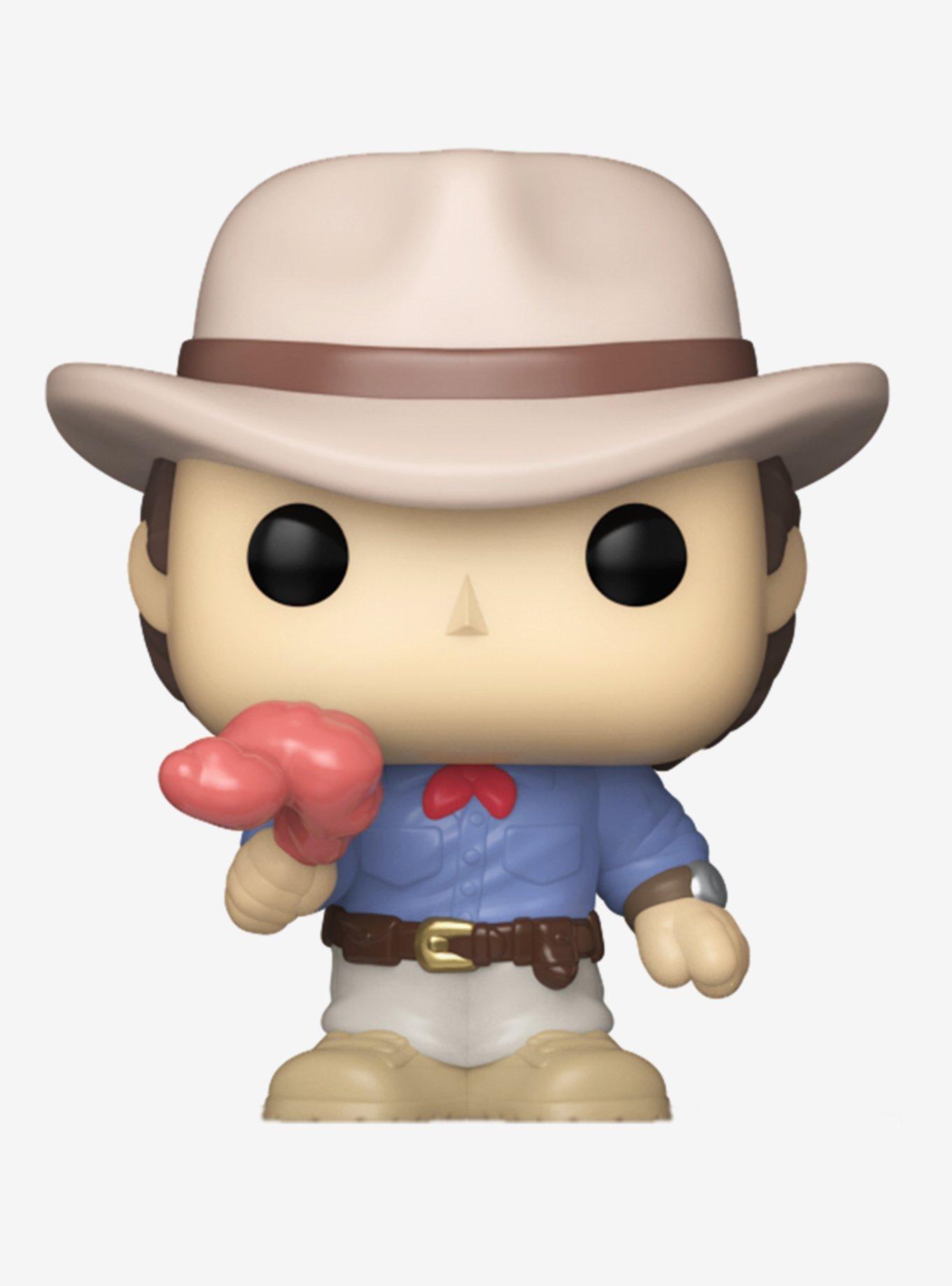Funko Bitty Pop! Rides Jurassic Park Dr. Alan Grant and Jurassic SUV Vinyl Figure Set