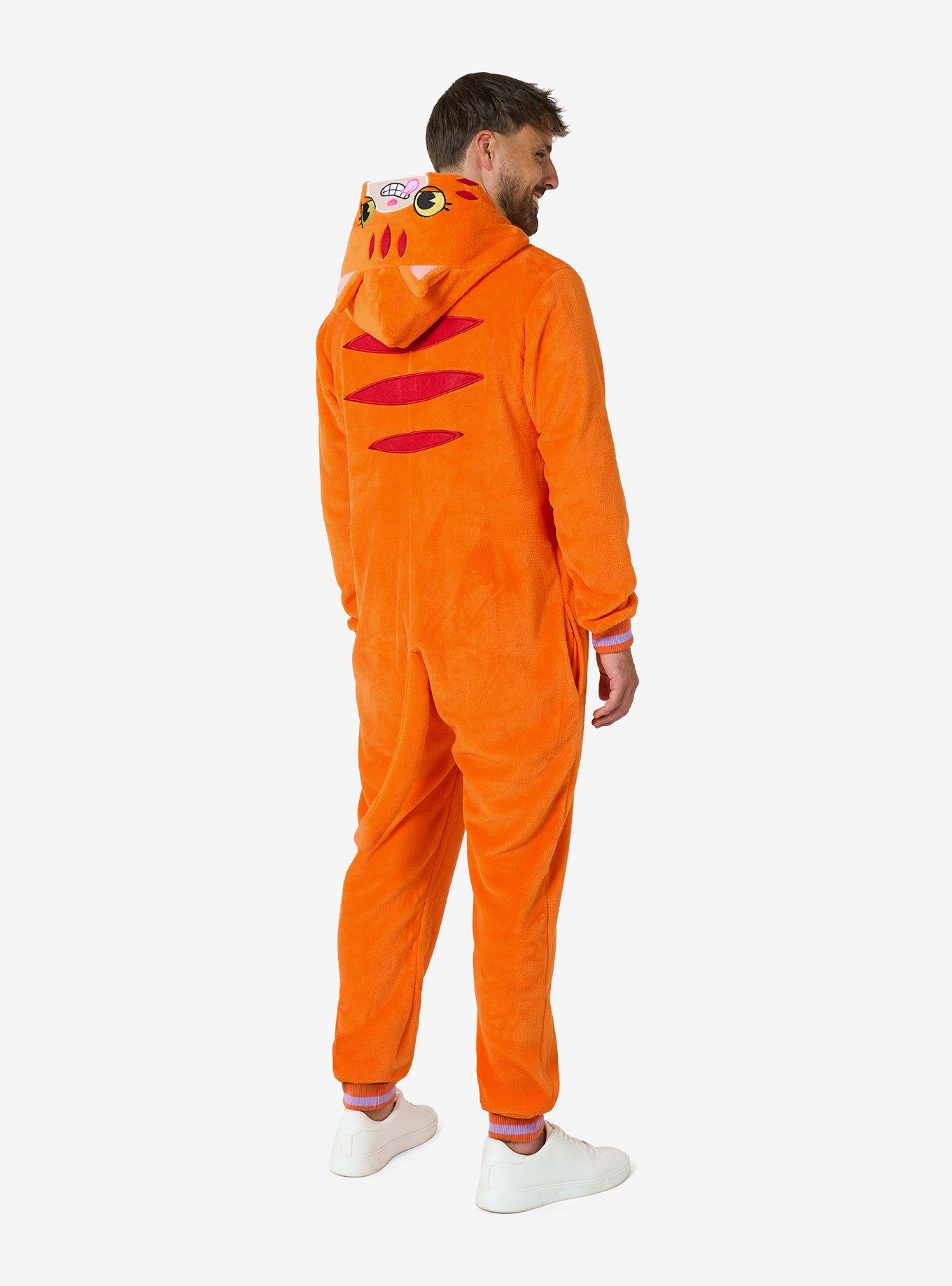 Red Cat Onesie, ORANGE, alternate