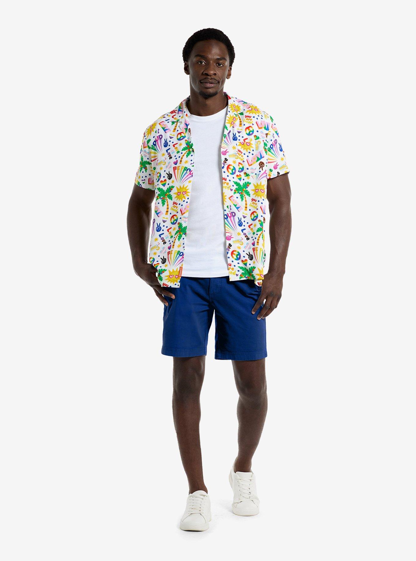 Tropic Pride Button-Up Shirt, , hi-res