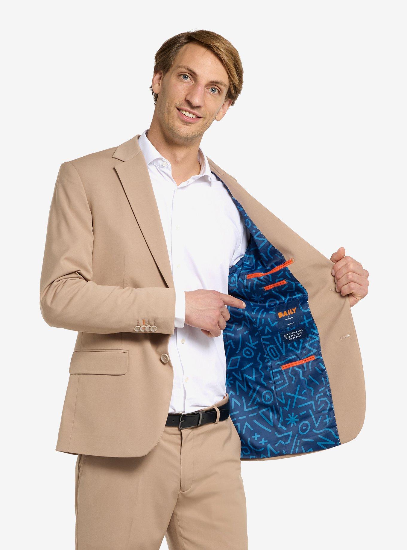 Daily Dark Sand Suit, BEIGE, alternate