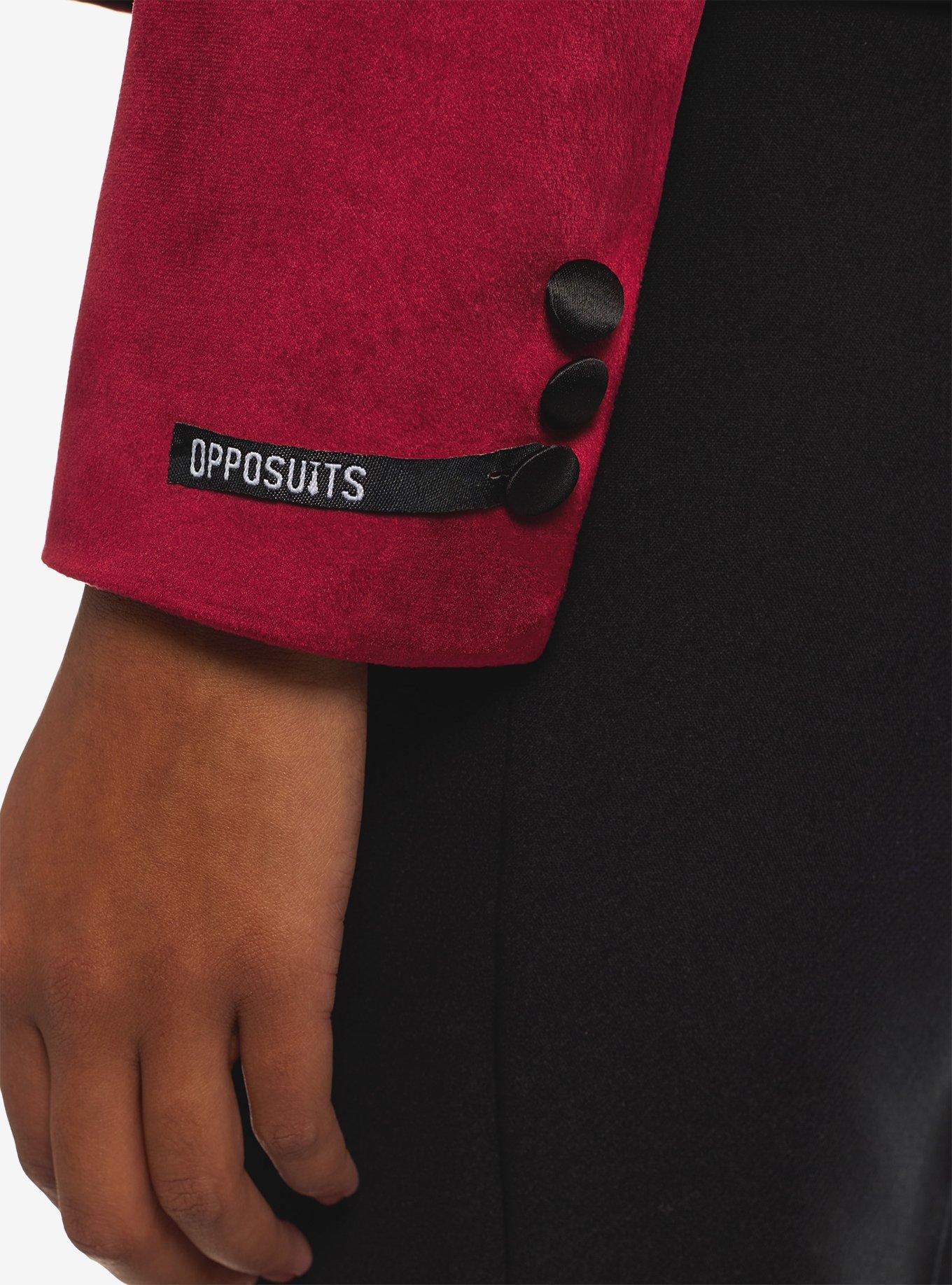 Women's Dinner Jacket Burgundy, RED, alternate