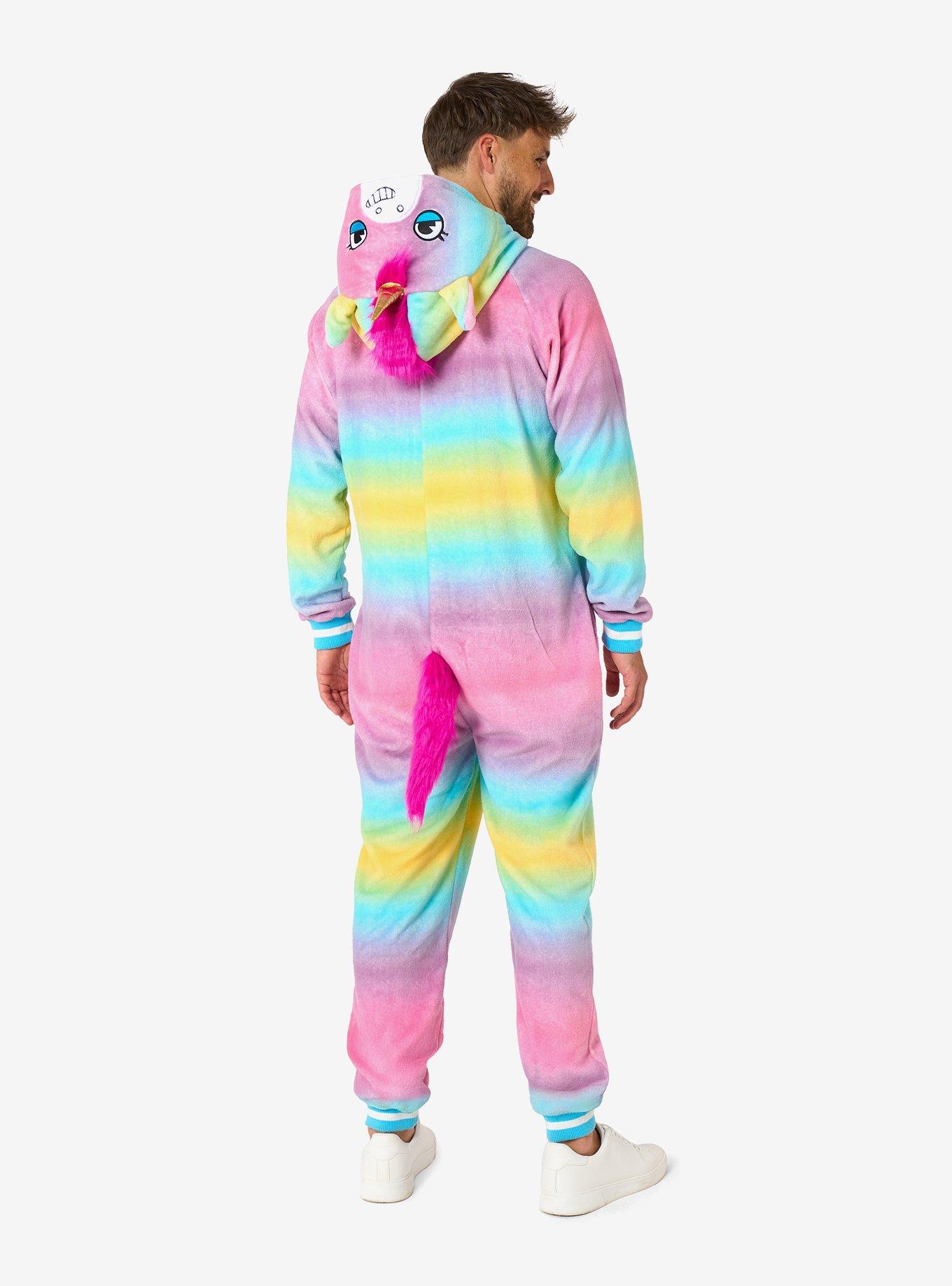 Unicorn Onesie, MULTI, alternate