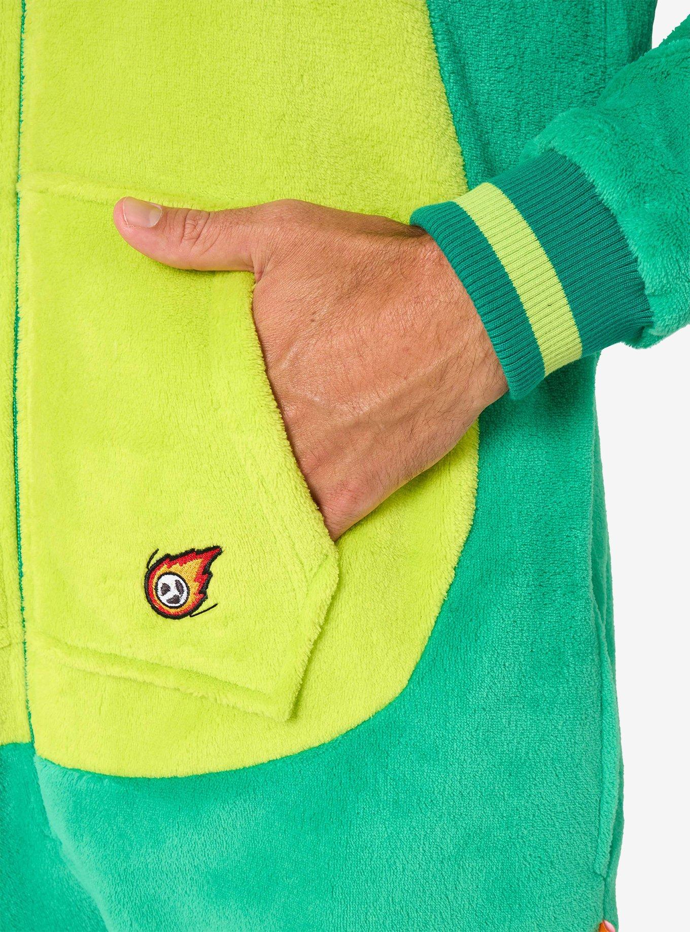 Dinosaur Onesie, GREEN, alternate