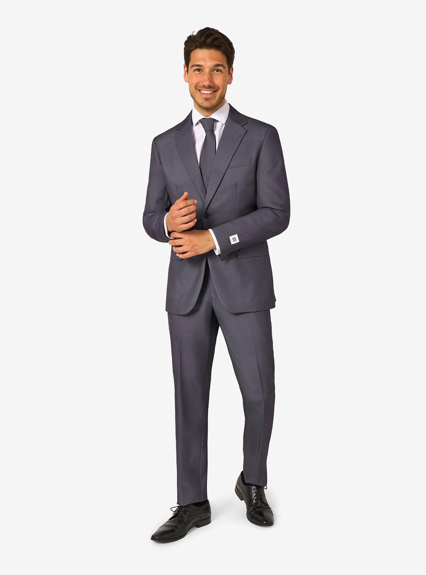 Charcool Suit, GREY, alternate