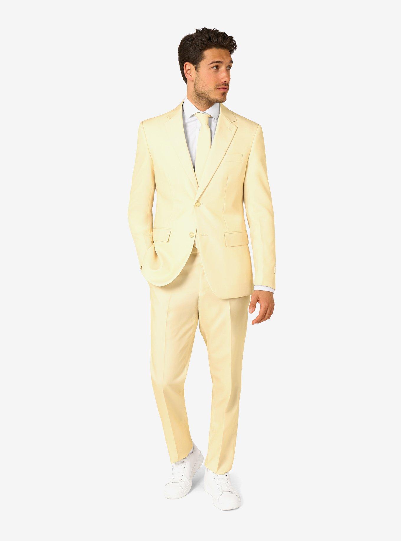 Pastellow Suit, BEIGE, alternate