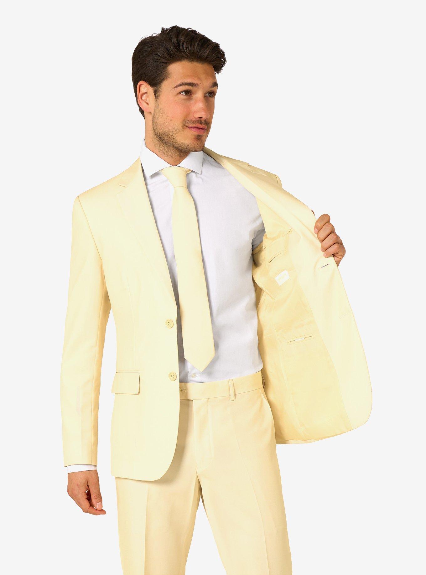 Pastellow Suit, BEIGE, alternate