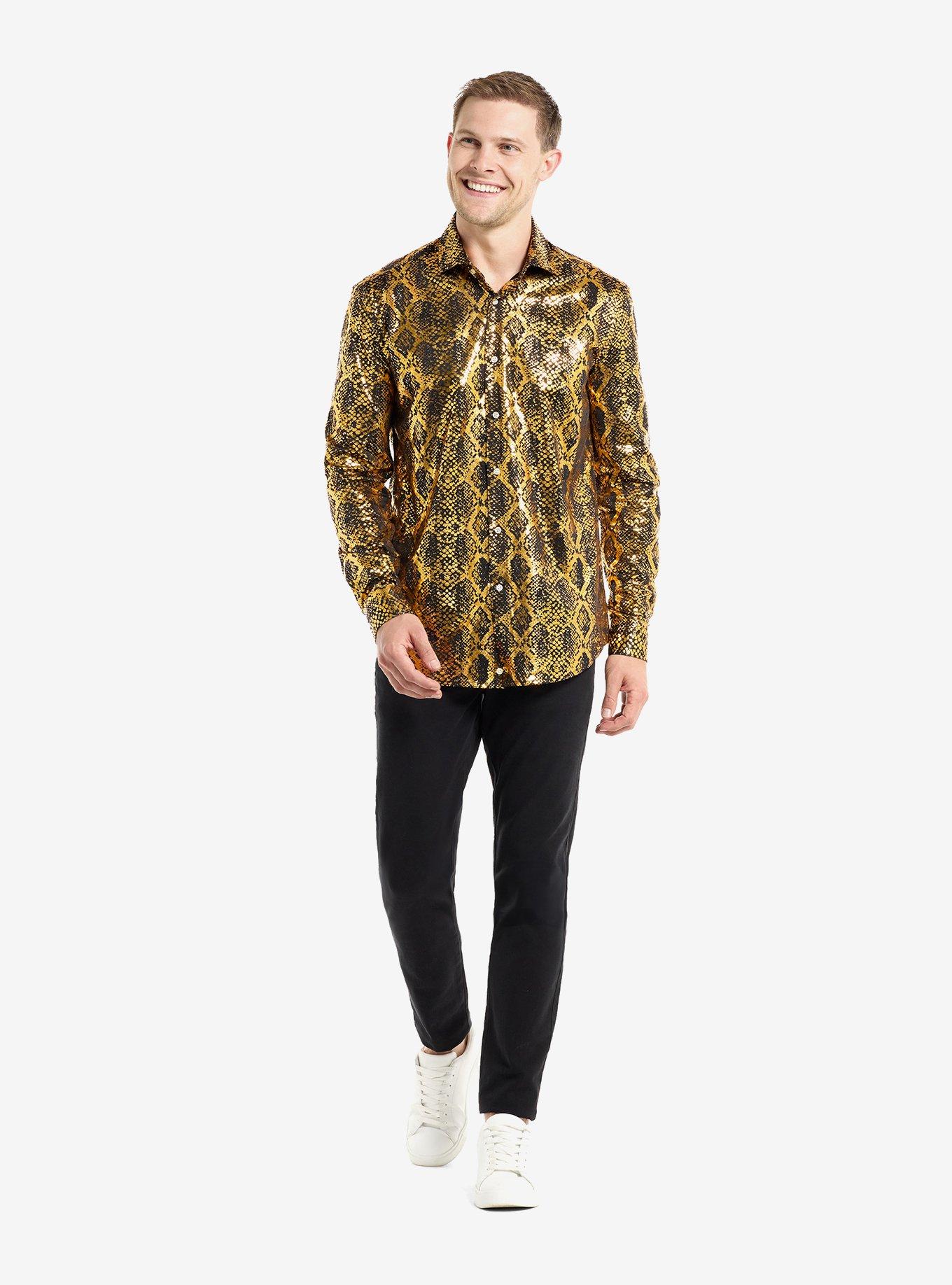 Shiny Snake Long Sleeve Shirt, , hi-res
