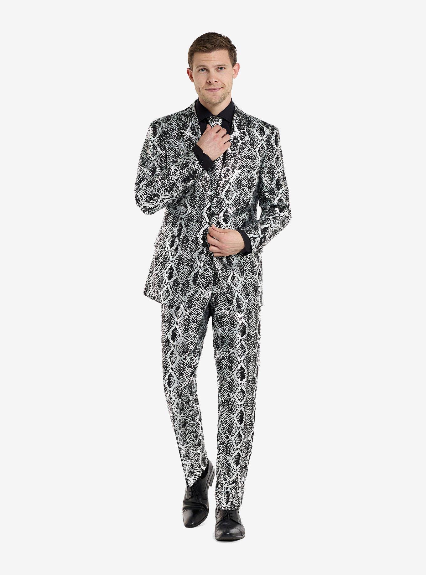 Silver Snake Suit, SILVER, alternate