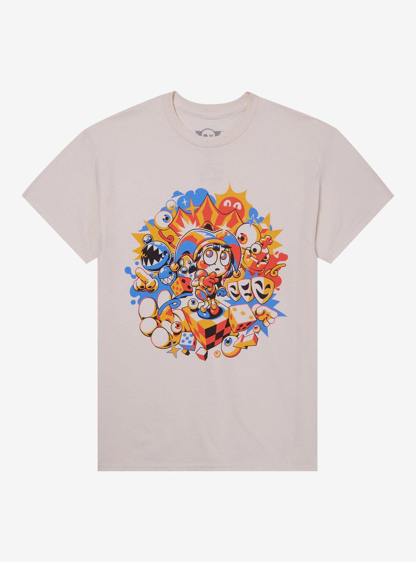The Amazing Digital Circus Pomni Collage T-Shirt, , hi-res