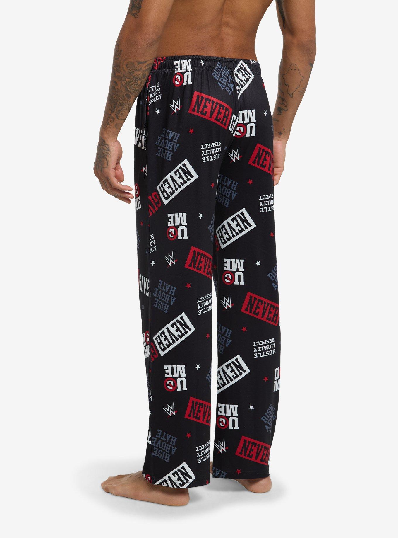 WWE John Cena Quotes Pajama Pants, , hi-res