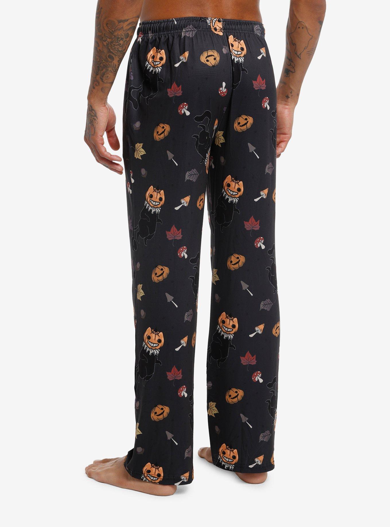 Fall Pumpkin Creatures Pajama Pants By Guild Of Calamity, , hi-res