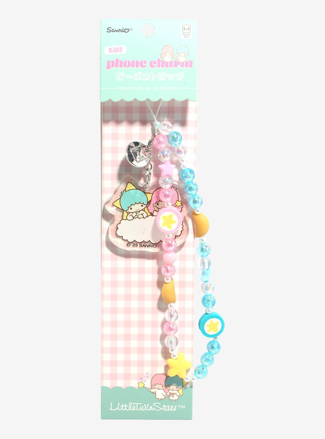 The Little Twin Stars Celestial Beaded Phone Charm, , hi-res