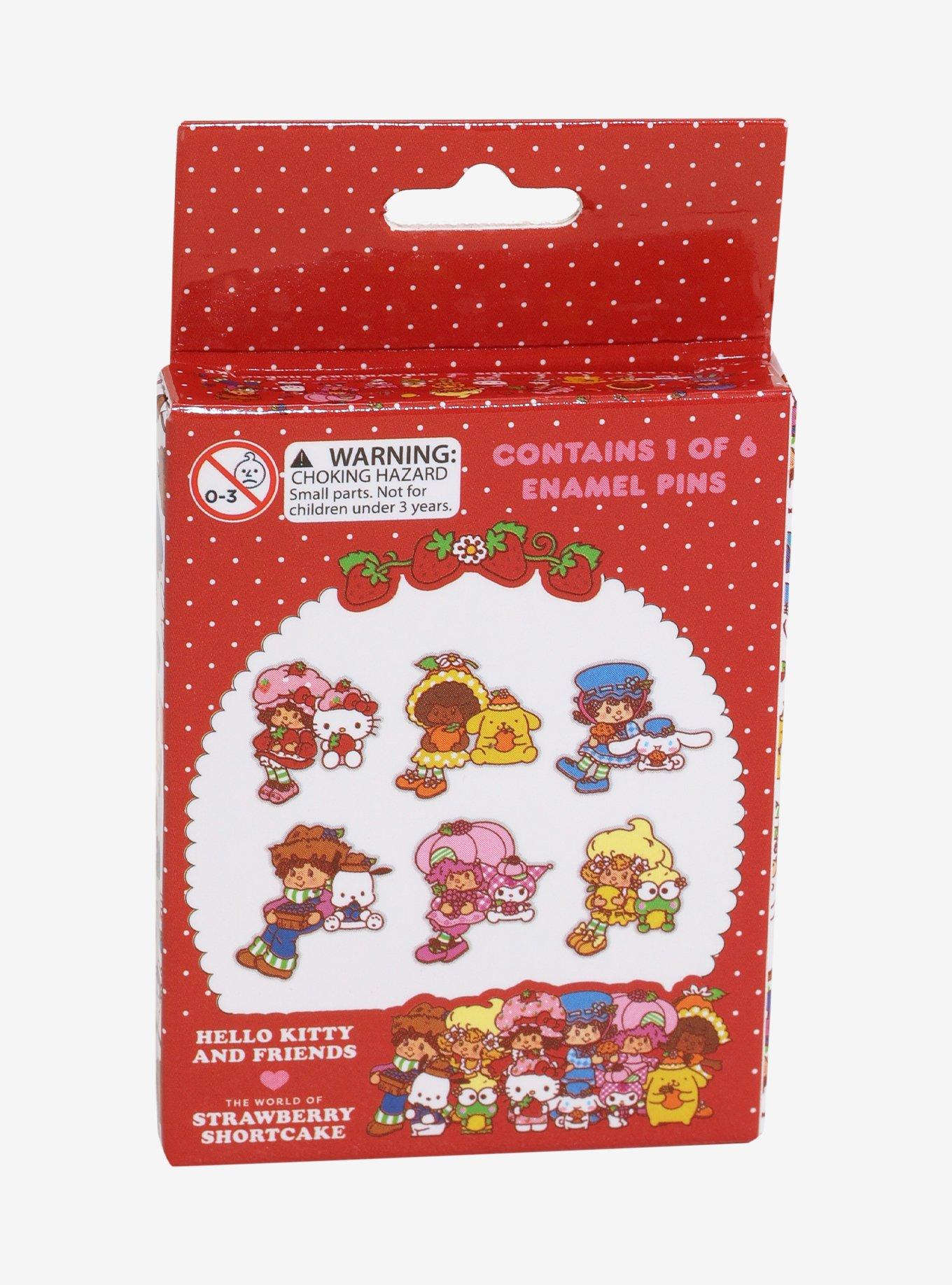 Strawberry Shortcake X Hello Kitty And Friends Blind Box Enamel Pin, , hi-res