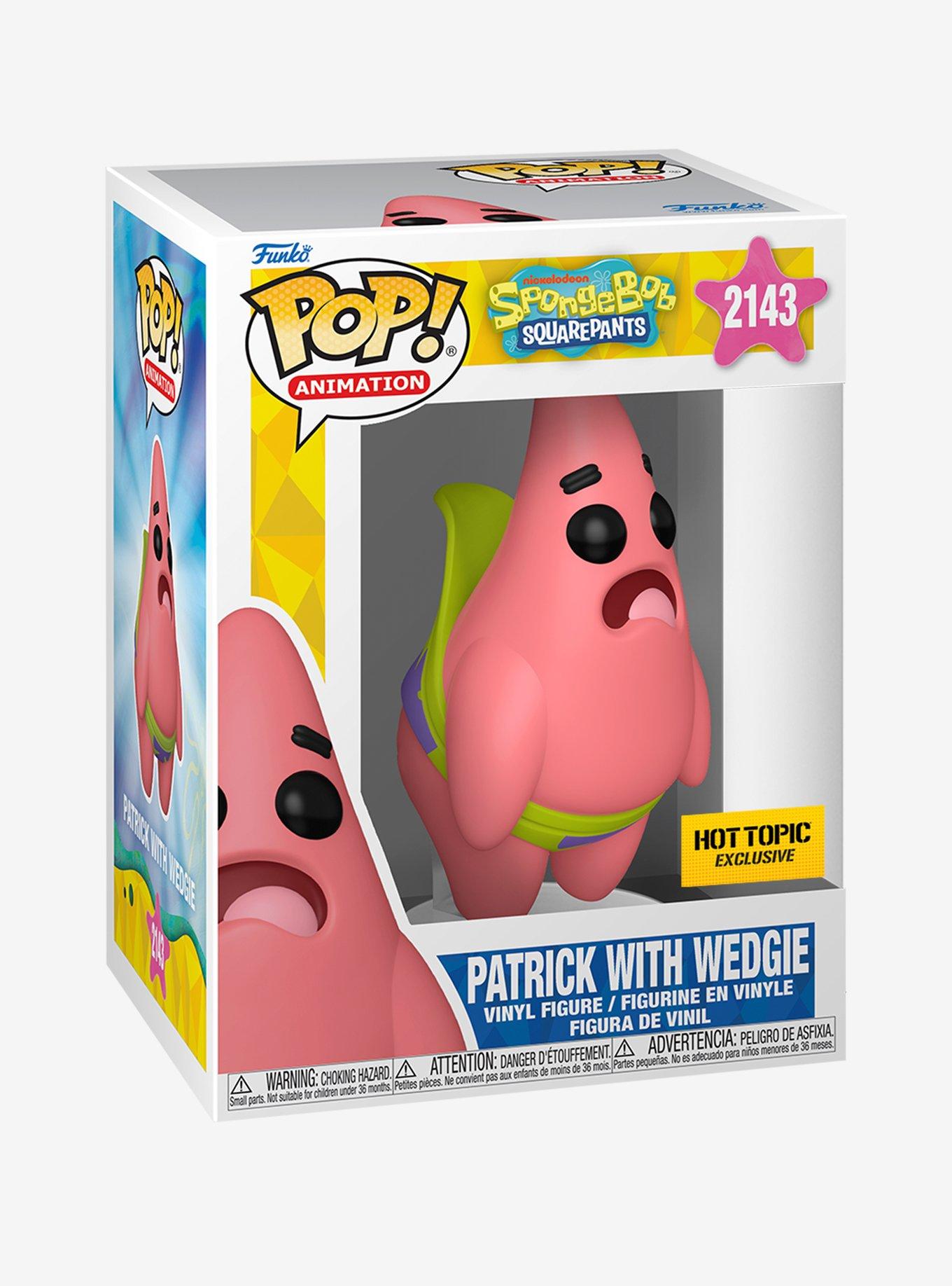 Funko SpongeBob SquarePants Pop! Animation Patrick With Wedgie Vinyl Figure Hot Topic Exclusive, , alternate