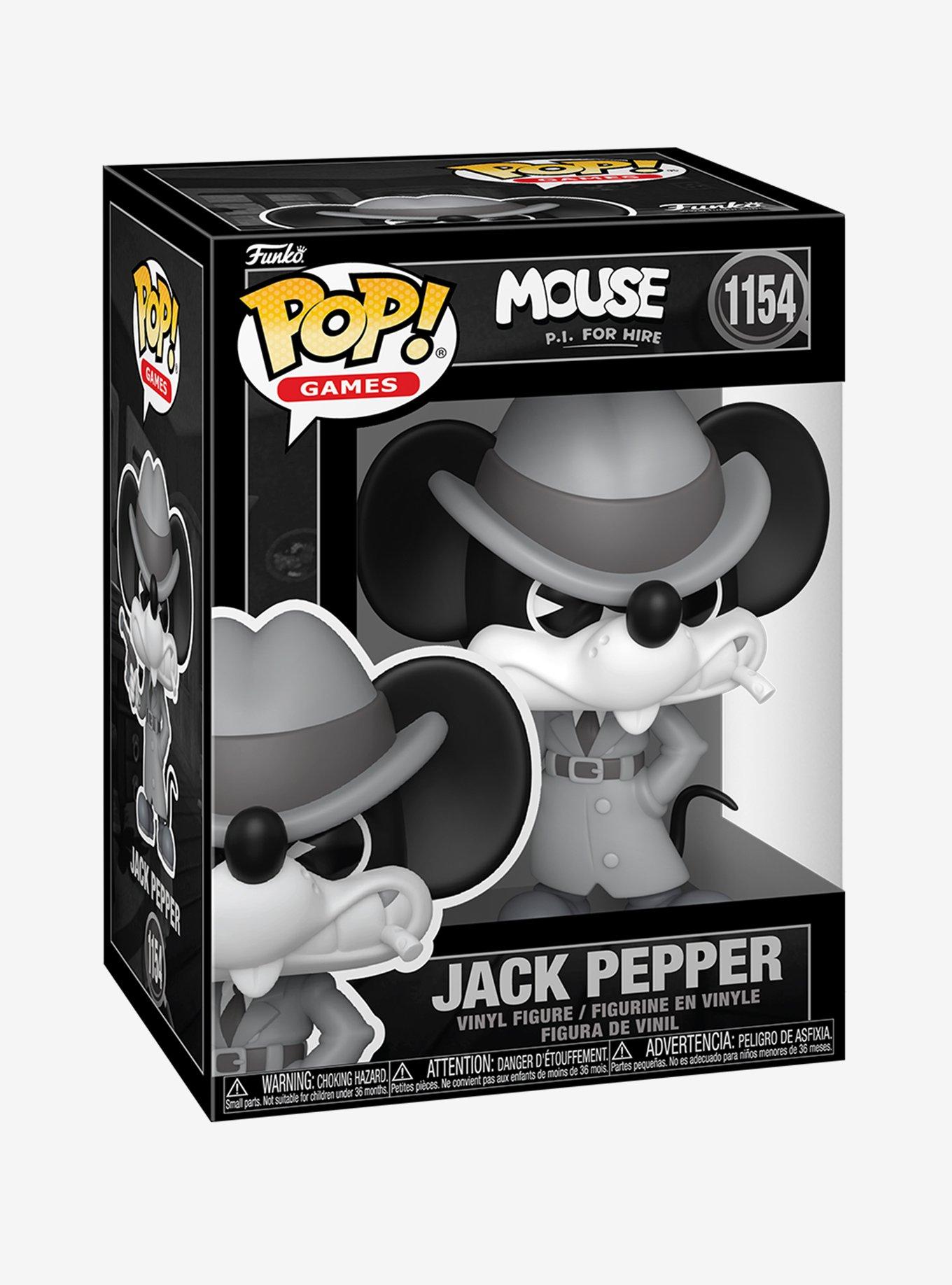 Funko MOUSE: P.I. For Hire Pop! Games Jack Pepper Vinyl Figure, , hi-res