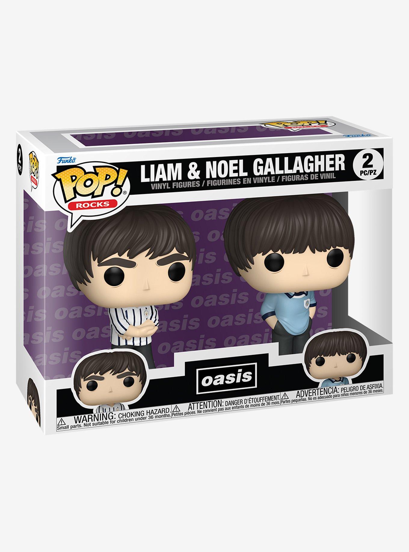 Funko Oasis Pop! Rocks Liam & Noel Gallagher Vinyl Figure Set, , hi-res
