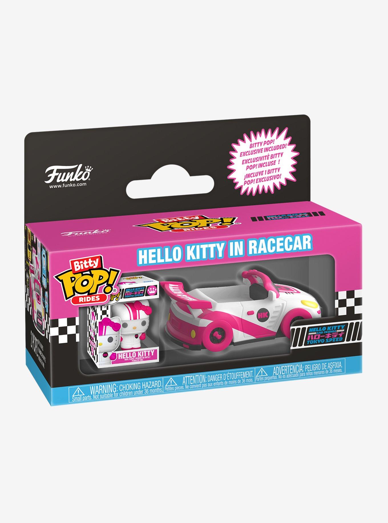 Funko Hello Kitty And Friends Bitty Pop! Rides Hello Kitty In Racecar Vinyl Figure, , hi-res