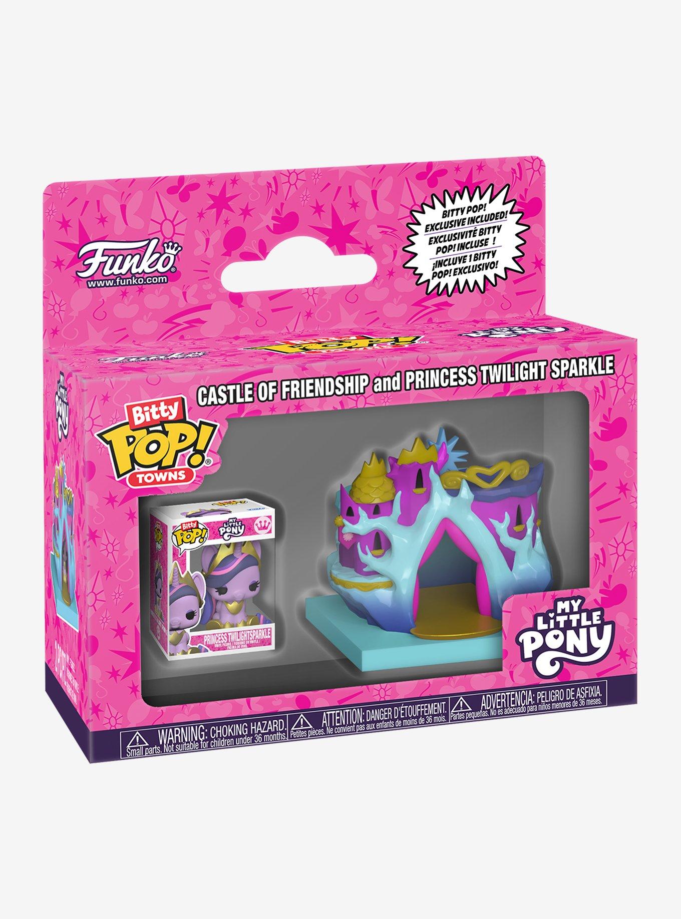 Funko My Little Pony Bitty Pop! Towns Castle Of Friendship & Princess Twilight Sparkle Vinyl Figure Set, , hi-res