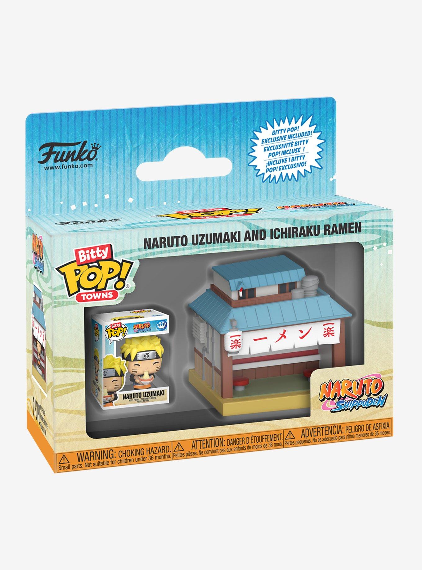 Funko Naruto Shippuden Bitty Pop! Towns Naruto Uzumaki & Ichiraku Ramen Vinyl Figure Set, , hi-res