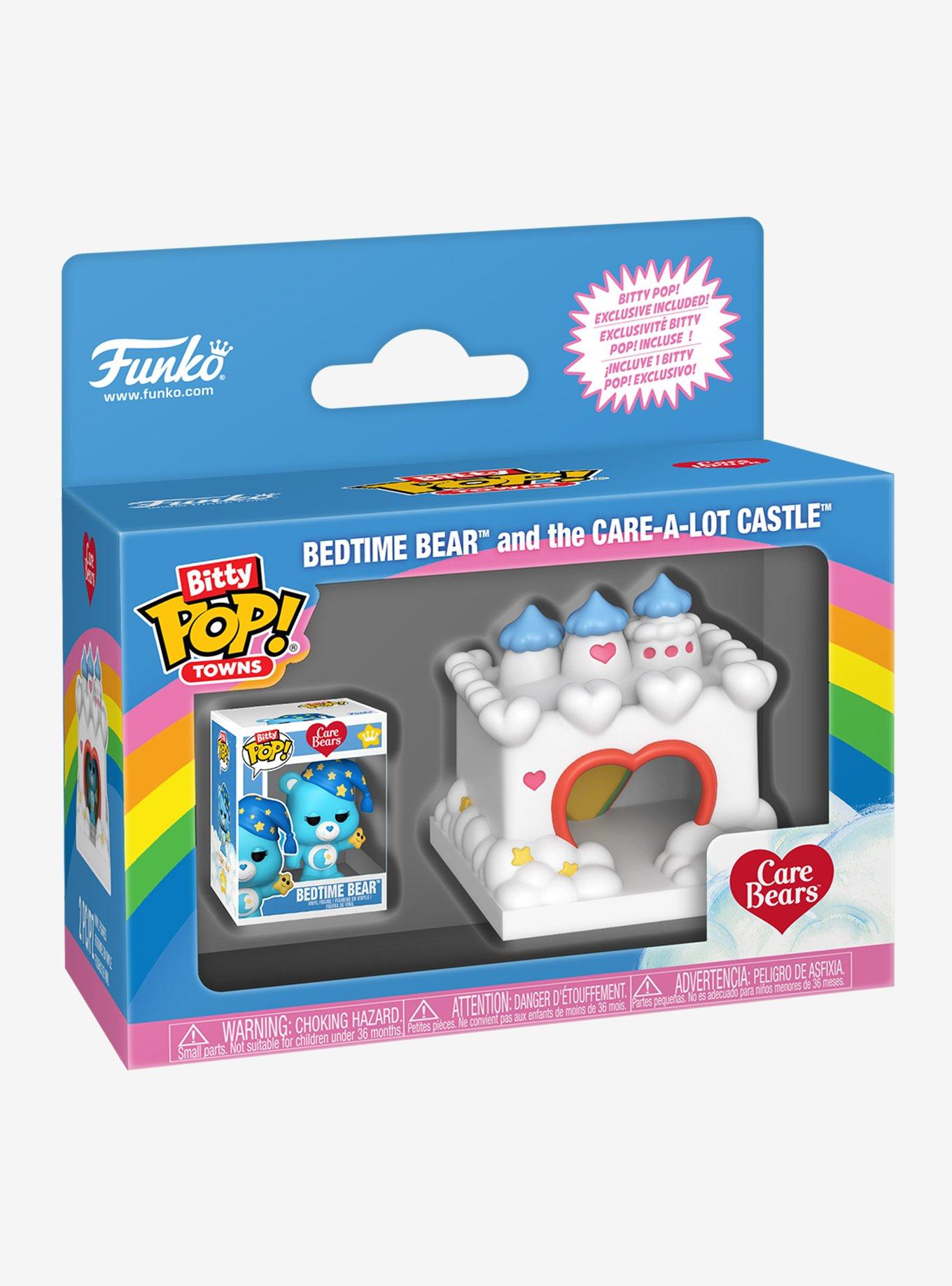 Funko Care Bears Bitty Pop! Towns Bedtime Bear and Care-A-Lot Castle Vinyl Figure Set, , hi-res