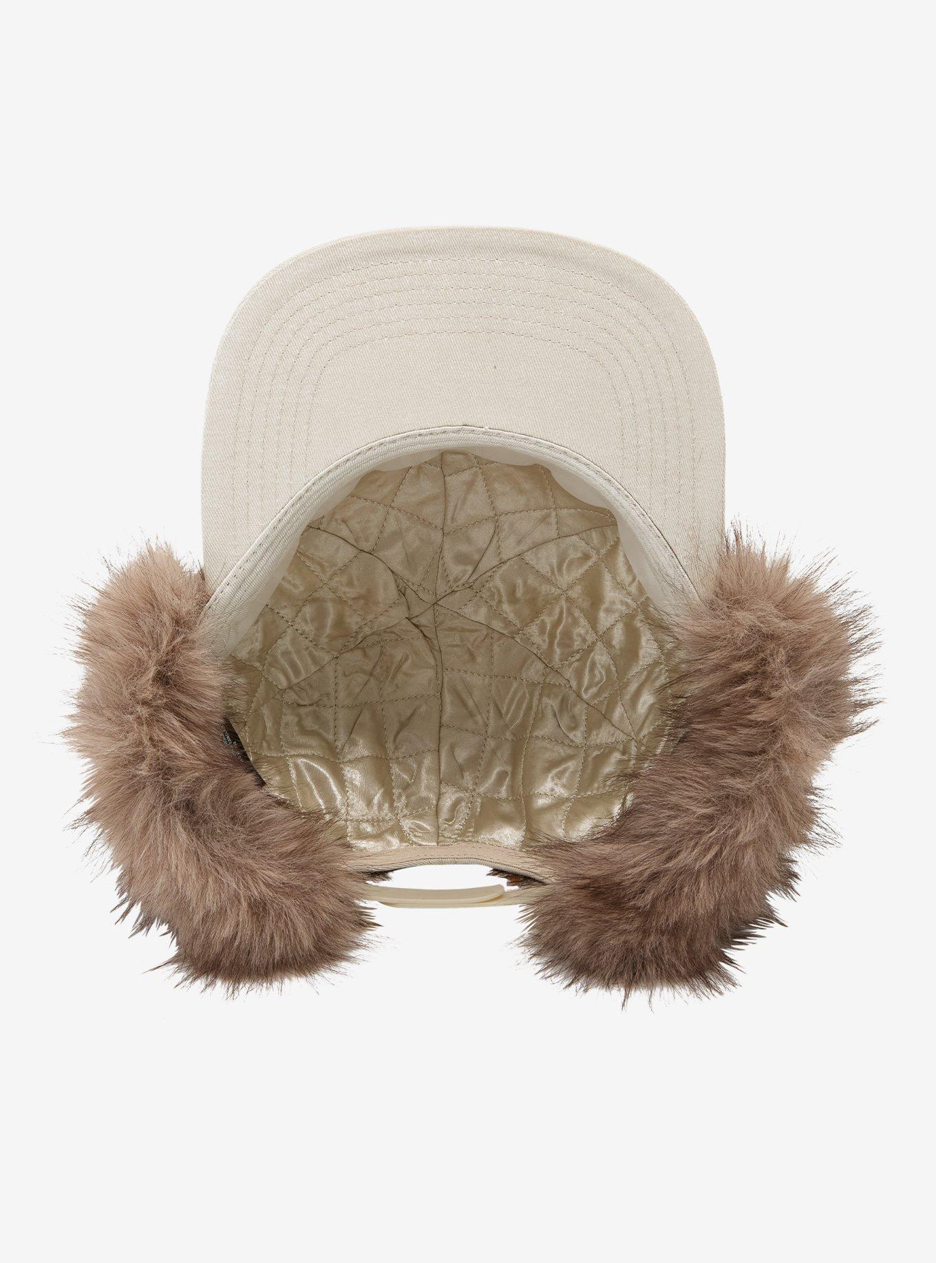 Peanuts Snoopy & Woodstock Skiing Trapper Snapback Hat, , alternate