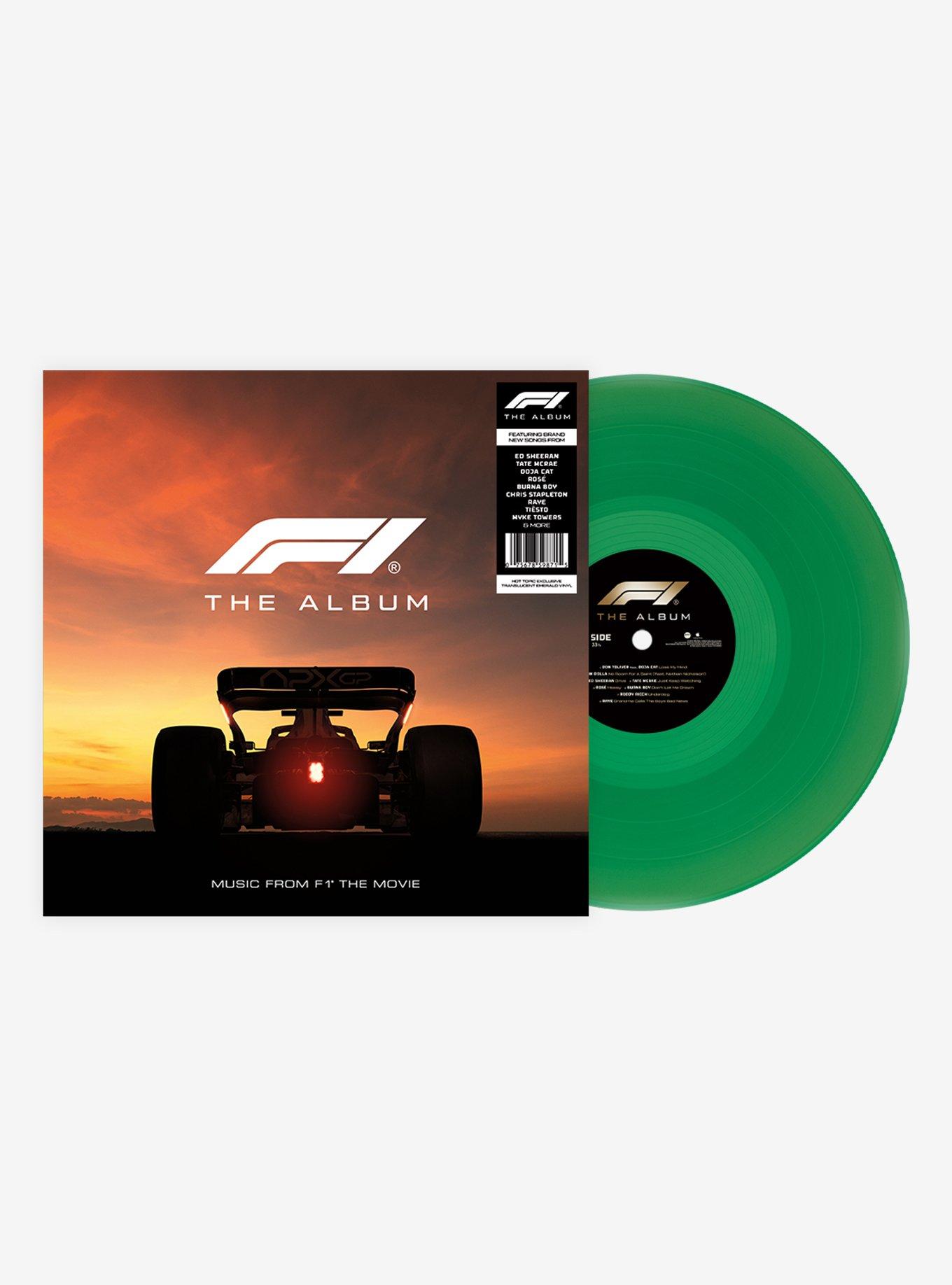 F1 The Album Movie Soundtrack (Translucent Emerald) Vinyl LP Hot Topic Exclusive, , hi-res