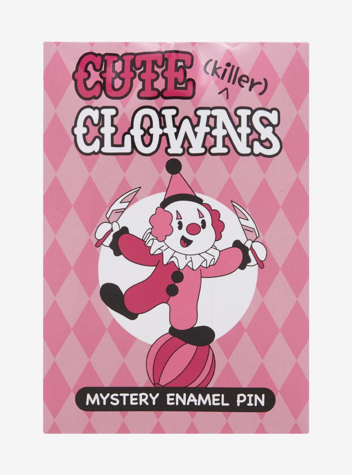 Cute (Killer) Clowns Blind Box Enamel Pin, , hi-res