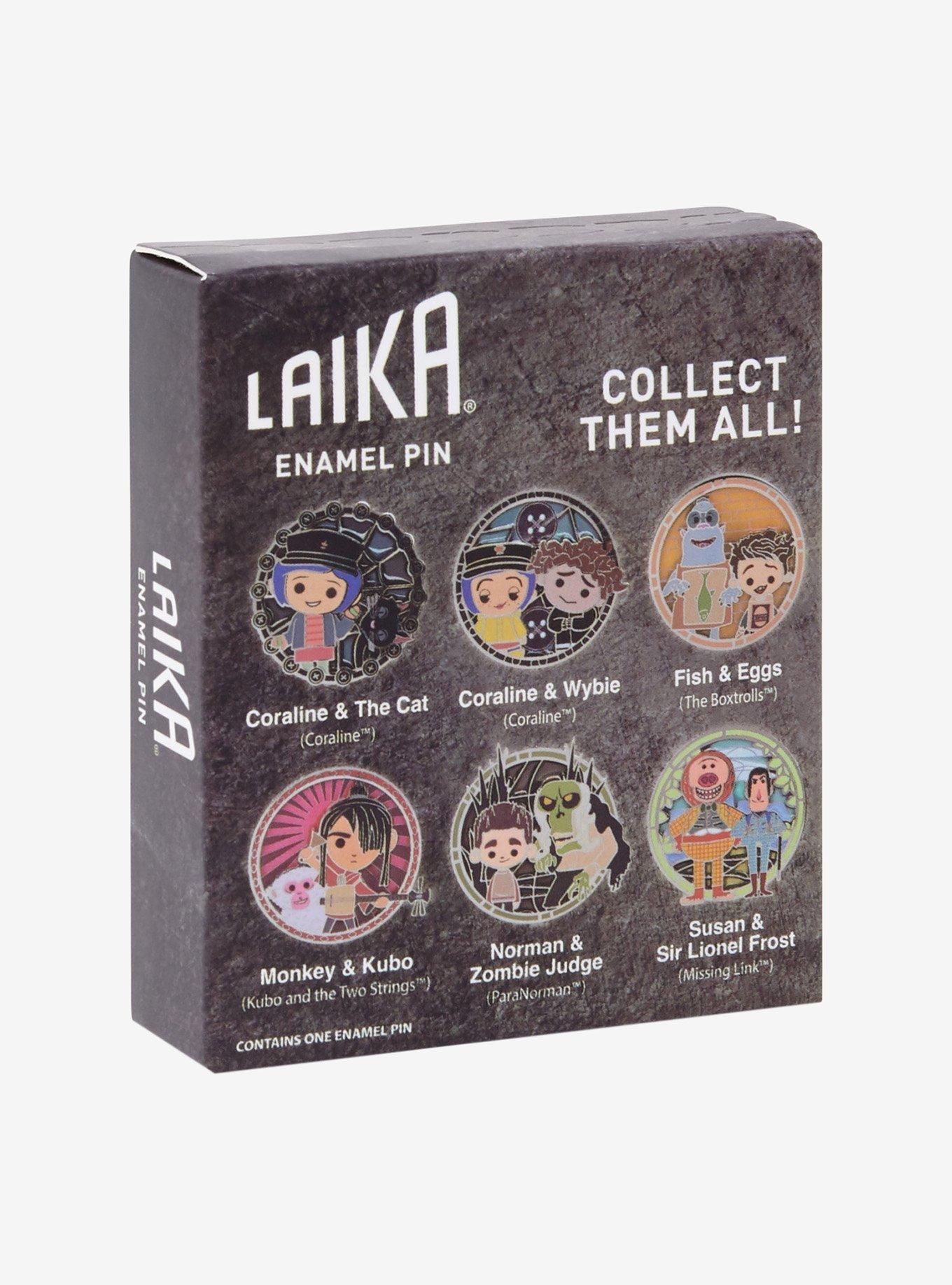Laika Chibi Characters Blind Box Enamel Pin Hot Topic Exclusive, , hi-res