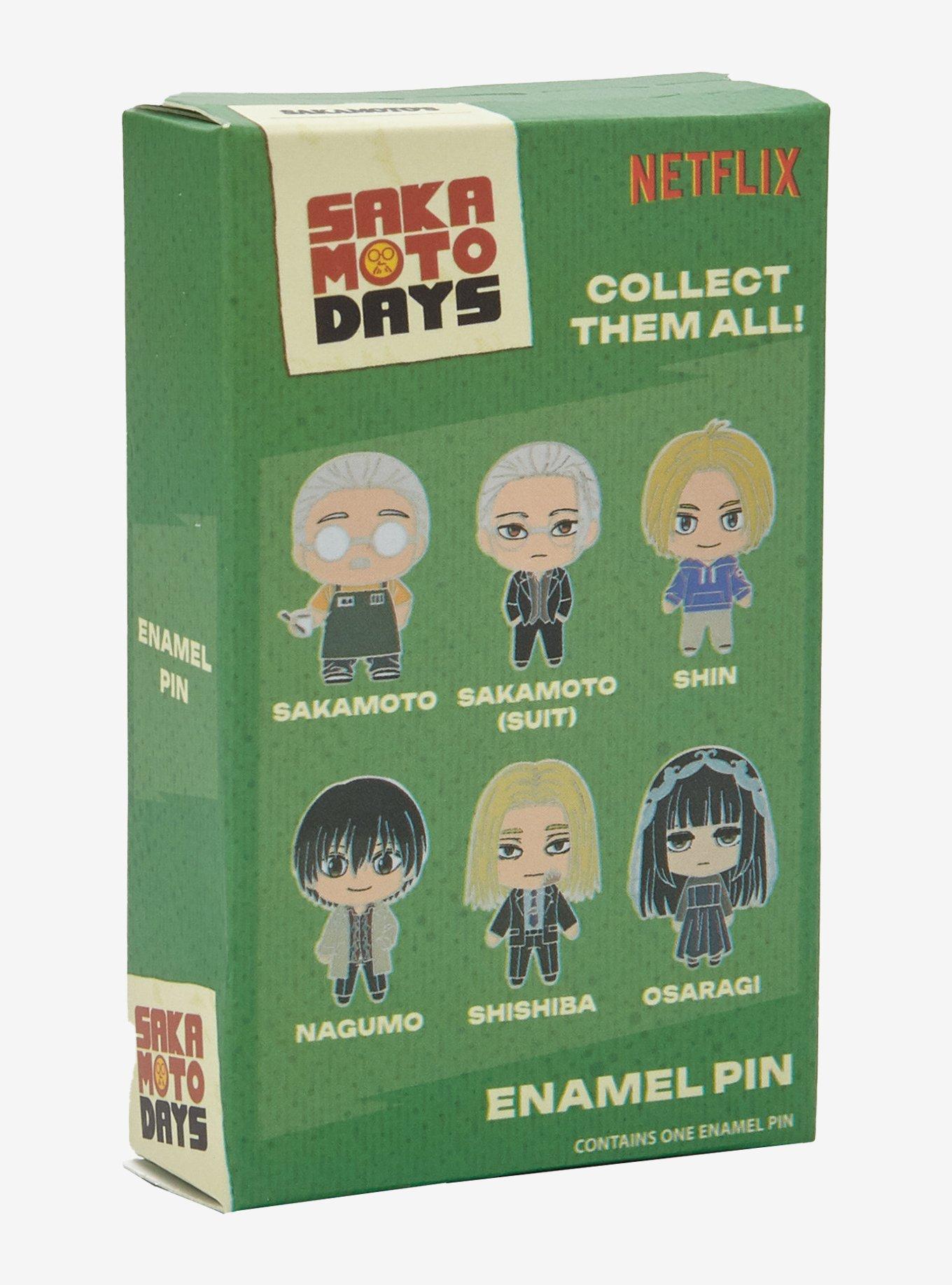 Sakamoto Days Character Blind Box Enamel Pin, , hi-res