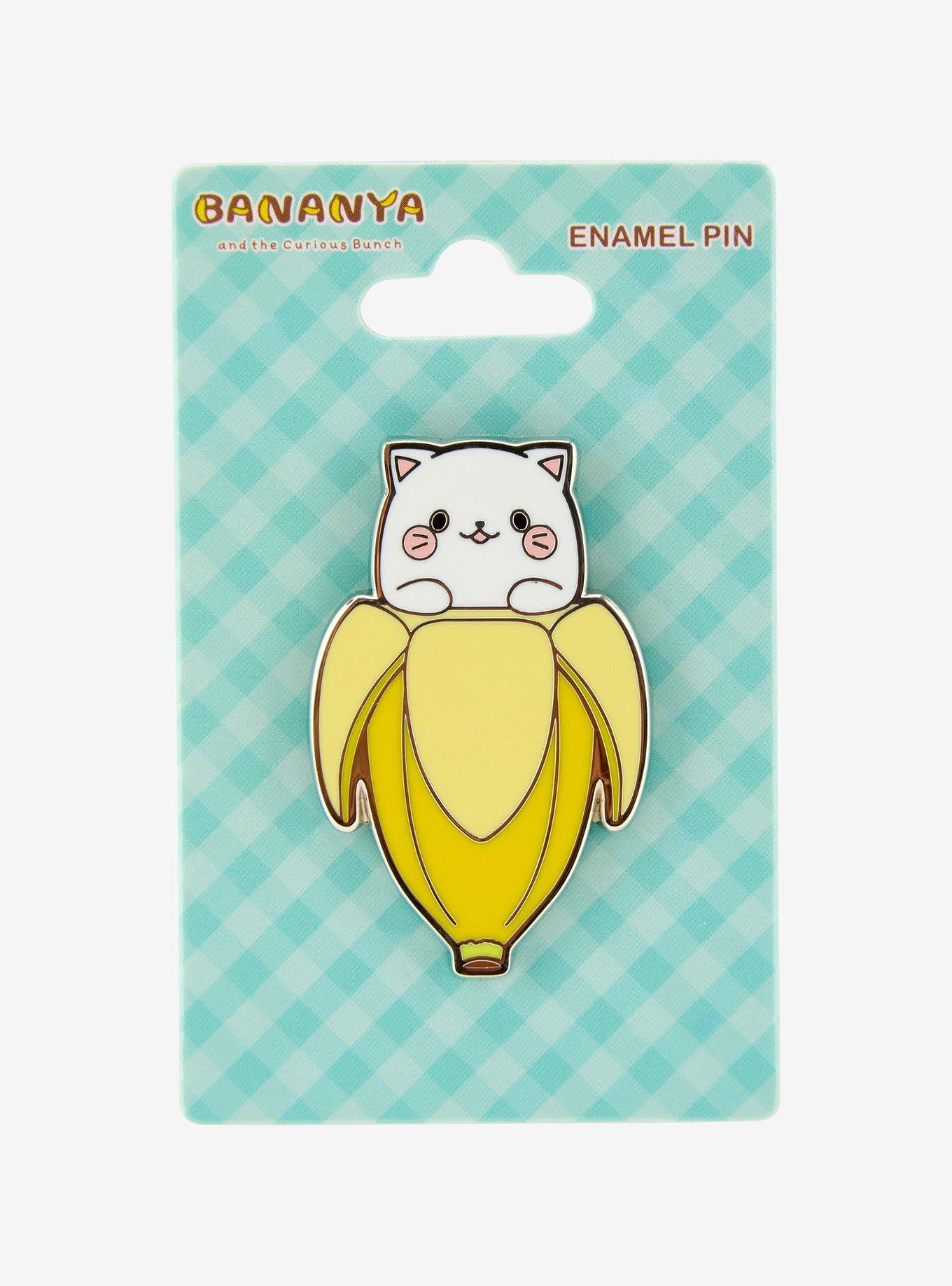 Bananya In Peel Enamel Pin Hot Topic Exclusive, , hi-res