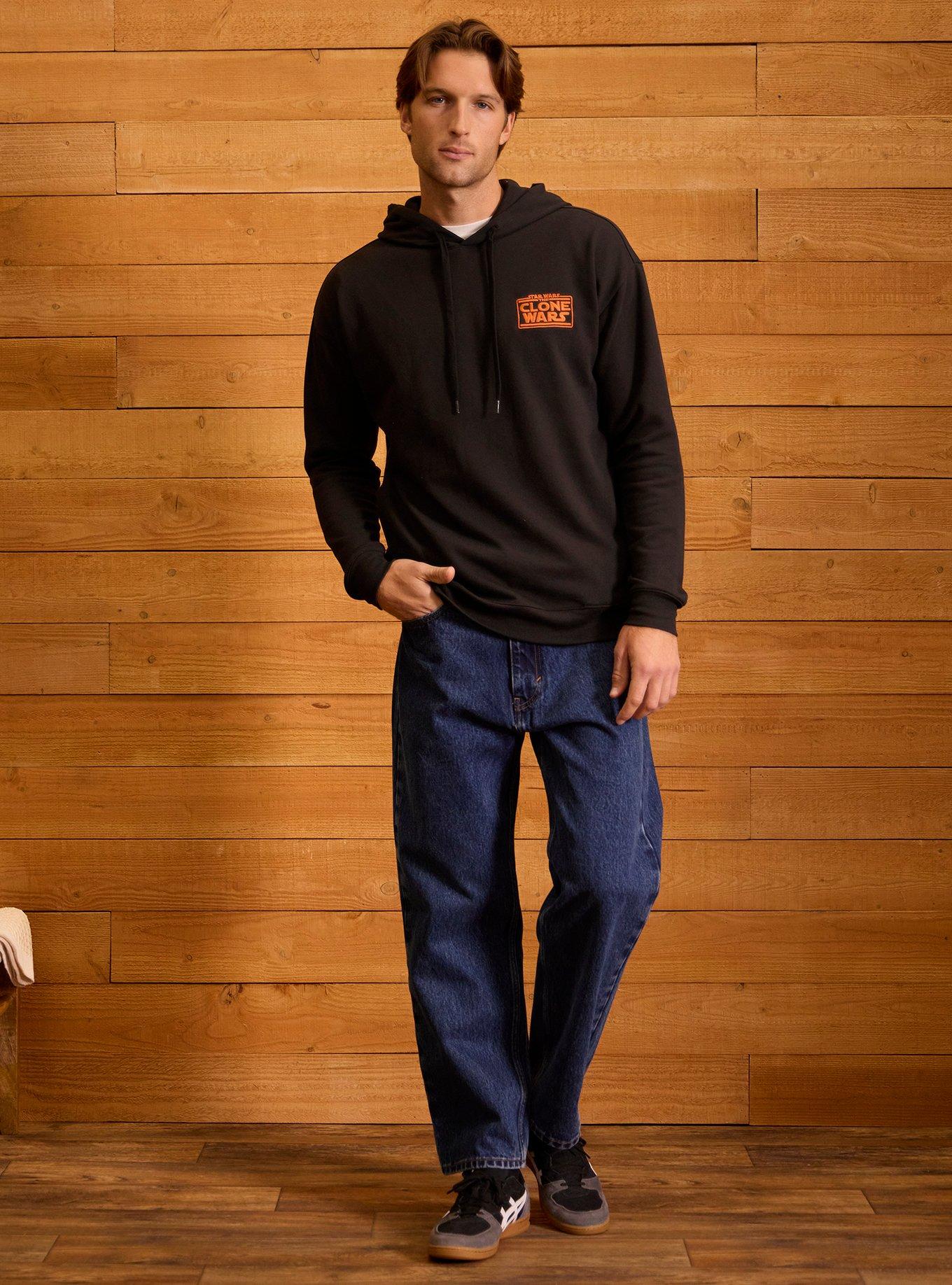 Our Universe Star Wars: The Clone Wars Group Hoodie Our Universe Exclusive, BLACK  RED, alternate